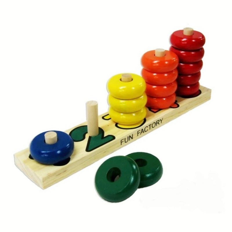 Fun Factory - Stacking Rings Numbers 1-5 - Image 1