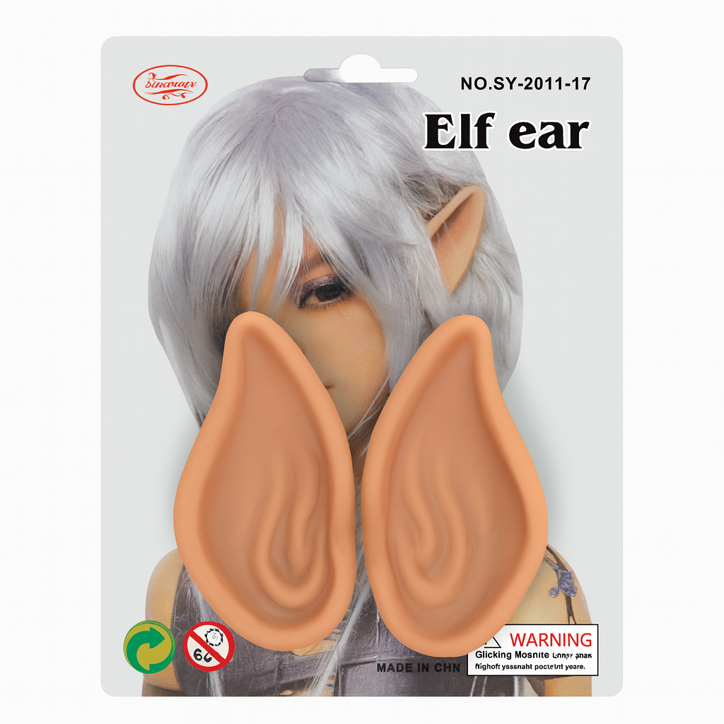 Pointy Elf Ears – Soft Latex Cosplay Costume Accessory for Adults & Kids - Image 1