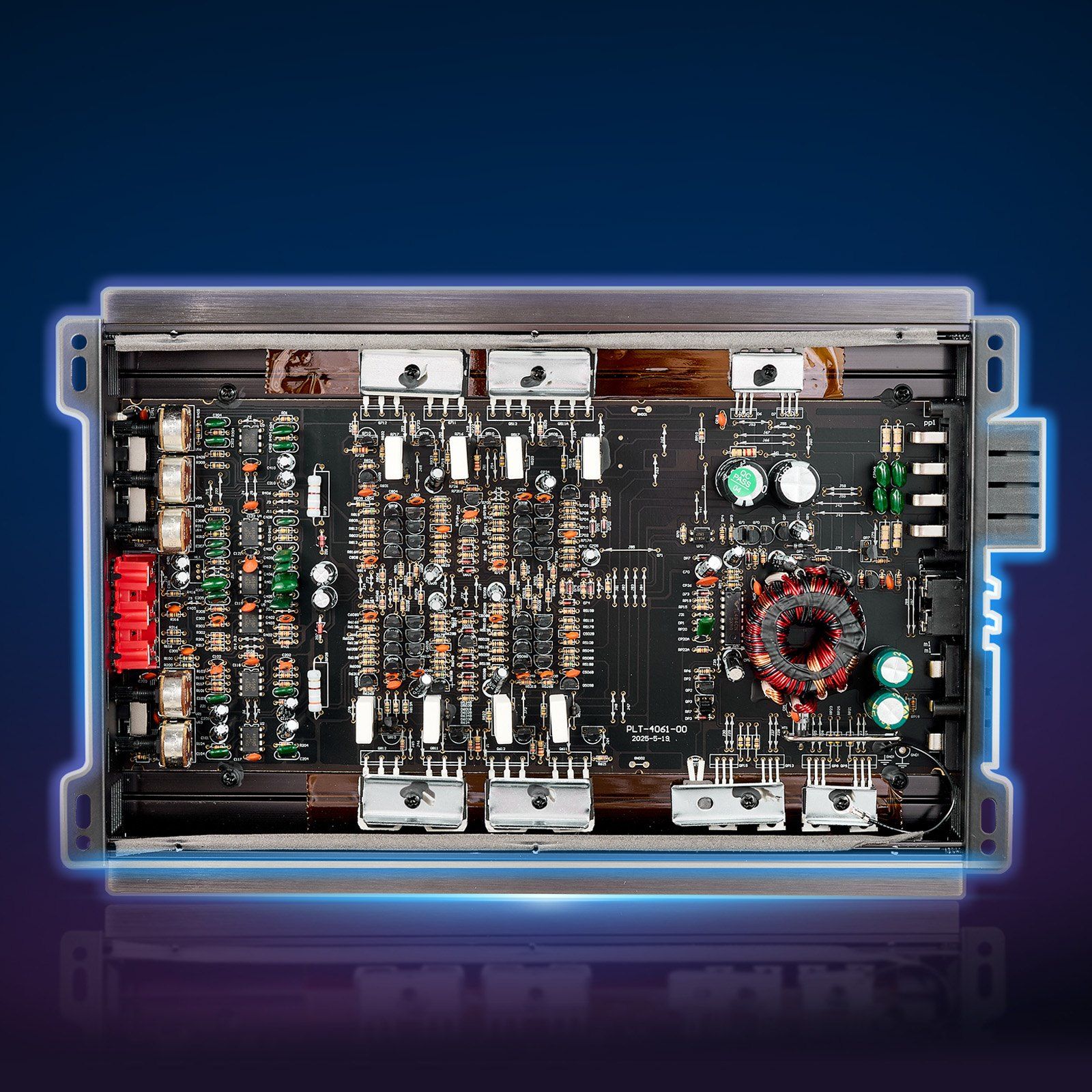 Car Audio Amplifier, 4-Channel Bridgeable Car Amplifier, Multichannel Class AB Stereo Amp, Max. 4 x 200W at 4 Ohms / 4 x 400W at 2 Ohms, High Output, for SUVs, Pickups, and Off-Road Vehicles - Image 8