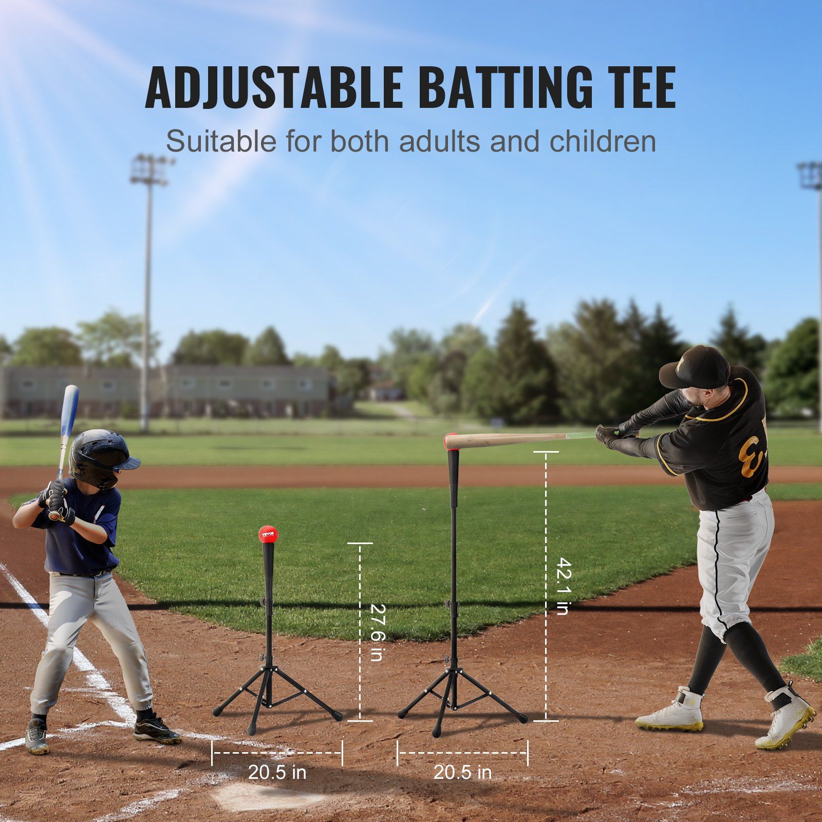 5x5 Baseball Softball Practice Net, Portable Baseball Training Net for Hitting Batting Catching Pitching, Backstop Baseball Equipment with Bow Frame, Carry Bag, Strike Zone, Ball, Batting Tee - Image 5