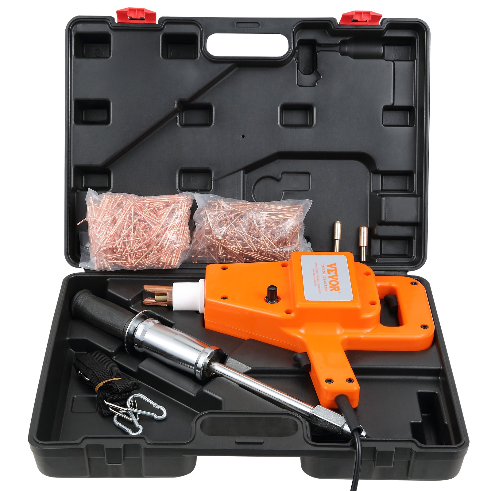 Stud Welder Kit, 1600A Stud Welder Dent Repair Kit, 800VA Spot Welder Stud, 220V Stud Gun Dent Puller Kit with Complete Accessories, Dent Welder Repair for Auto Body Repairing - Image 1
