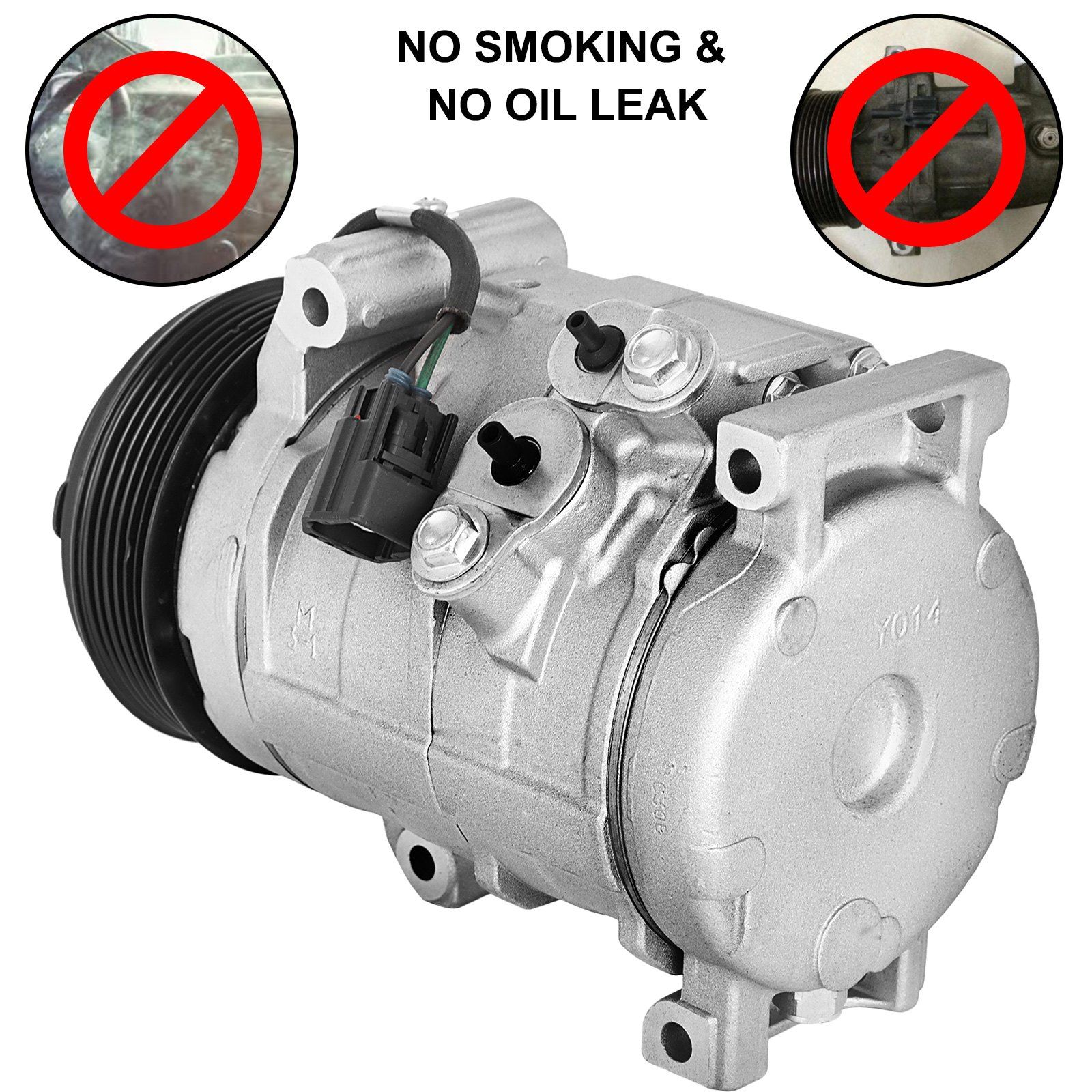 A/C Compressor for 07-12 Chevrolet Traverse Gmc Arcadia Buick Enclave 3.6L - Image 6
