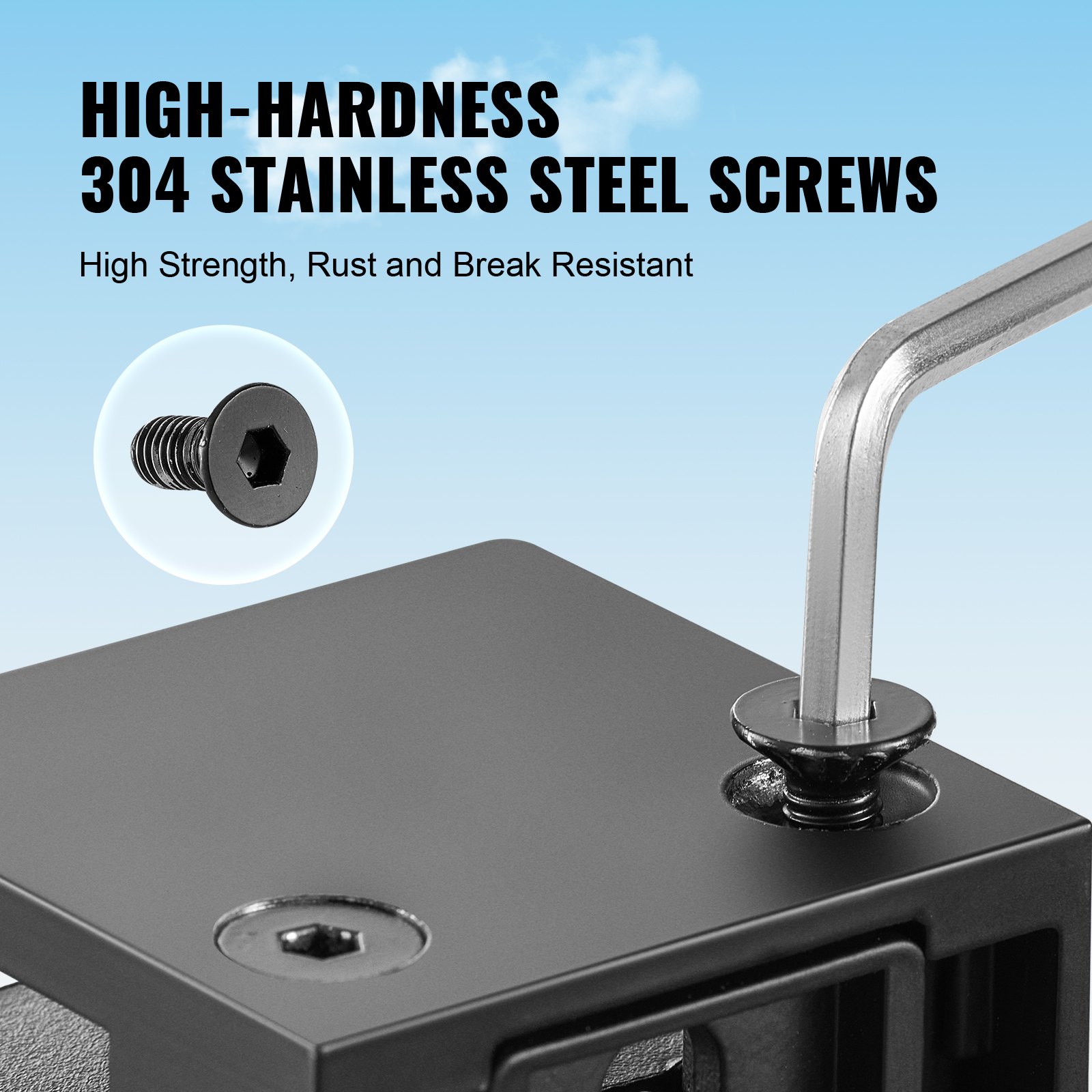 Glass Clamp, 40 PCS Square Glass Railing Bracket for 0.31 