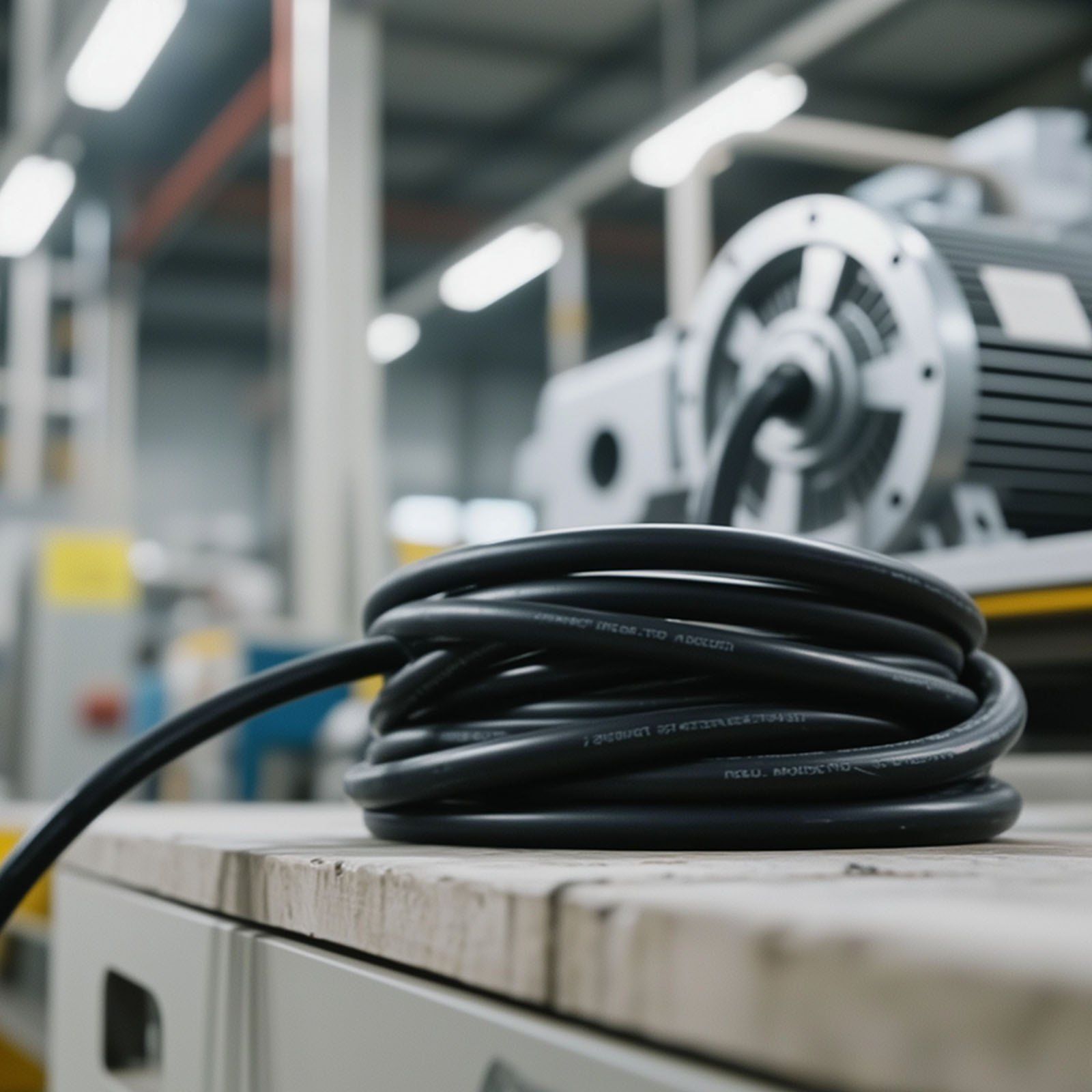 7.62 m 6AWG Portable Power Cable (4 Conductor), Heavy Duty 600V SOOW Electrical Power Cable, Industrial Grade Electric Wire, Premium CPE Rubber Jacket, Copper Extension Cord for Welder Machine - Image 8