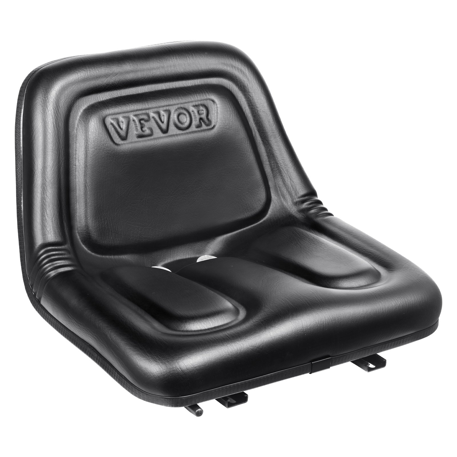 Universal Tracor Seat, Lawn Mower Seat with Micro Switch and Drainage Holes, 16-34 cm Extended Slot Tractor Seat for Tractor Loader Excavator - Image 1