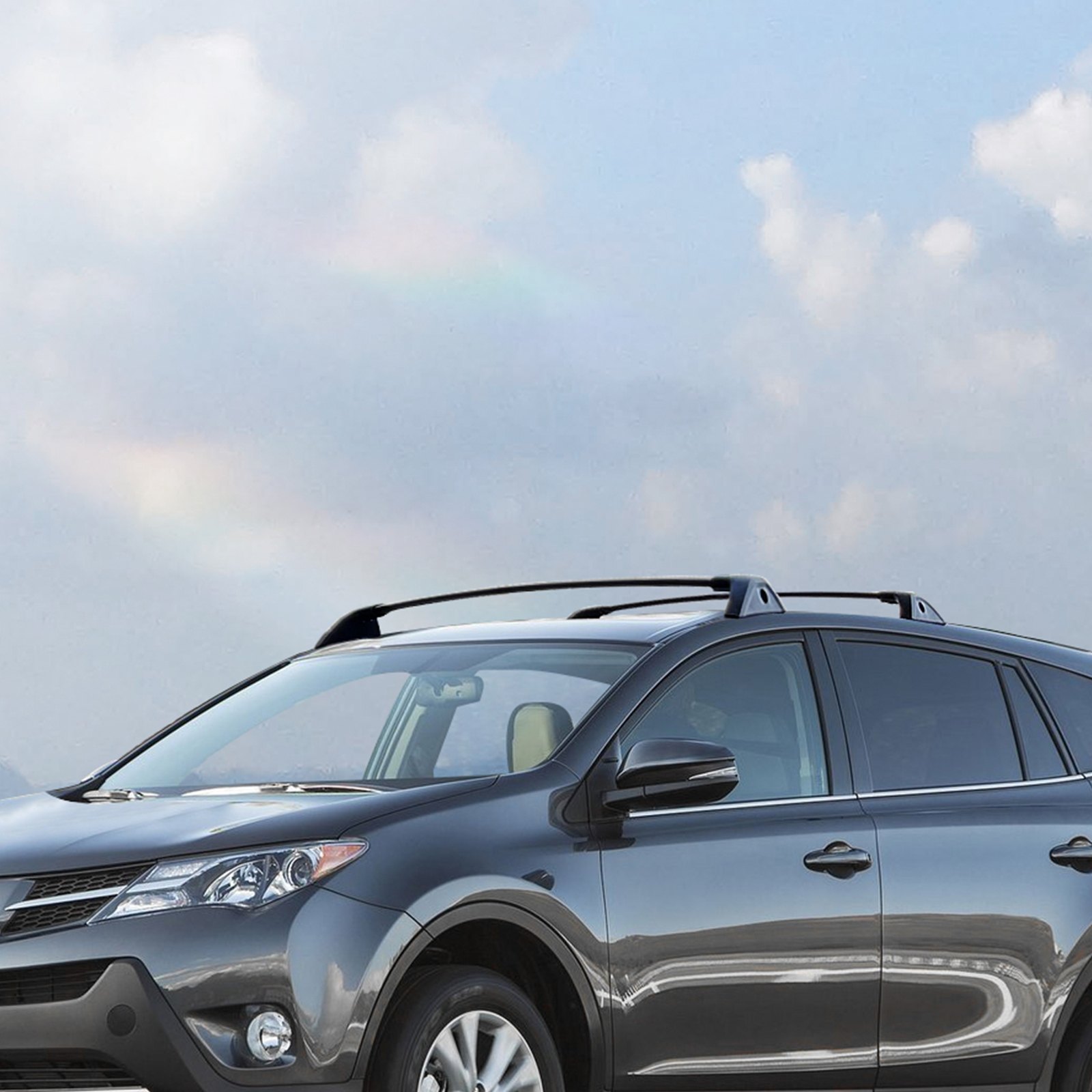 Roof Rack Cross Bars, Compatible with Toyota RAV4 2020-2023, 160lbs Load Capacity, Aluminum Anti-Rust Crossbars with Locks, Rooftop Cargo Bag Luggage Carrier (Not Fit for Adventure/TRD Off-Road) - Image 8