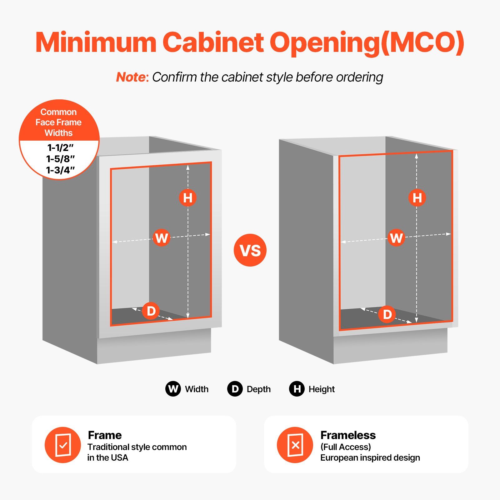 Pull-Out Trash Can, 27 QT x2 Double Under Mount Kitchen Waste Container, Heavy Duty Garbage Recycling Bin with Door Kit and Soft Close Slide, for Kitchen Cabinet, Sink, Under Counter (Grey) - Image 5