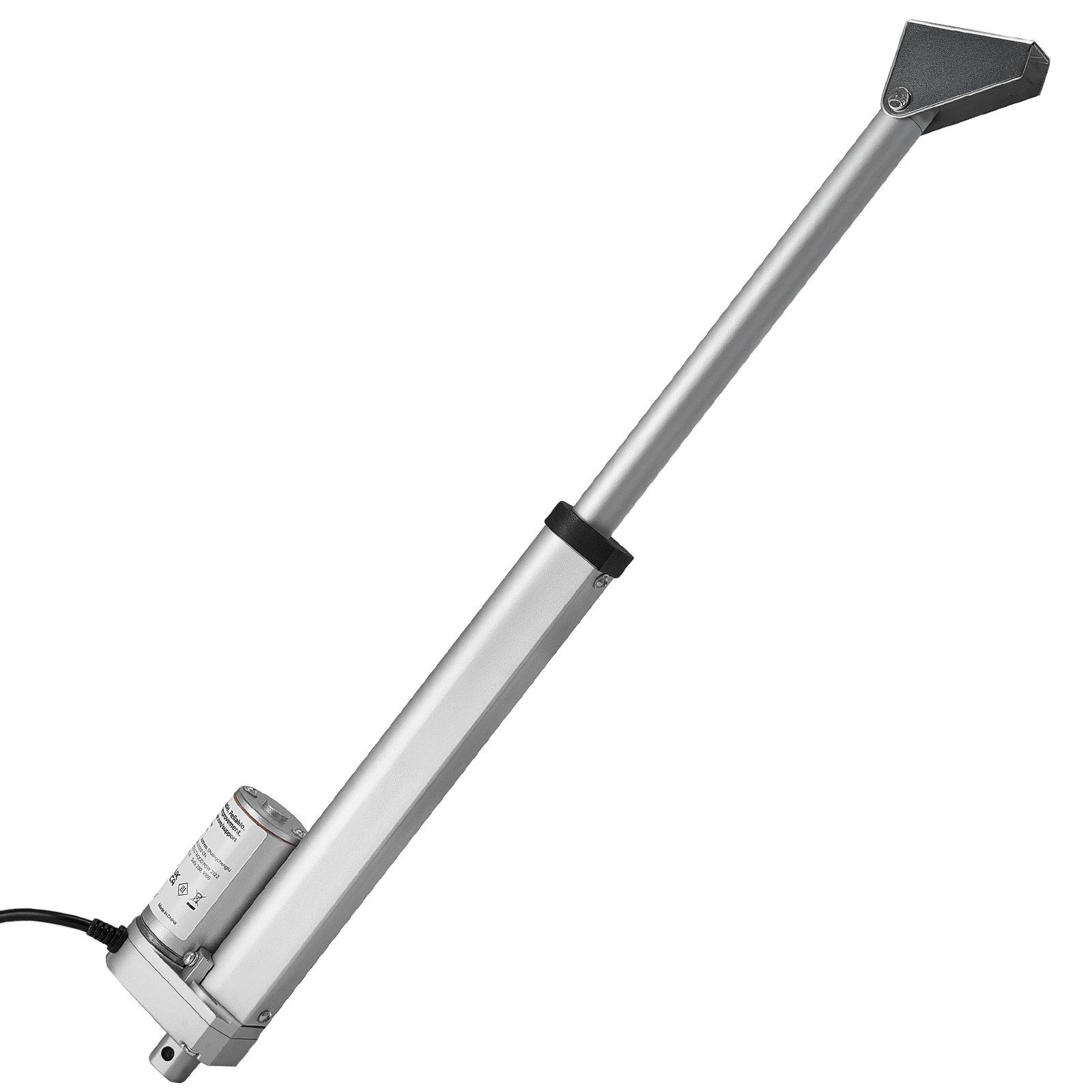 12V Linear Actuator, 203.2mm Stroke 15mm/s High-Speed 1000N Linear Motion Actuator - with IP54 Protection & Mounting Bracket for Lift Desk, Recliner Chairs, Window Door Opener - Image 1