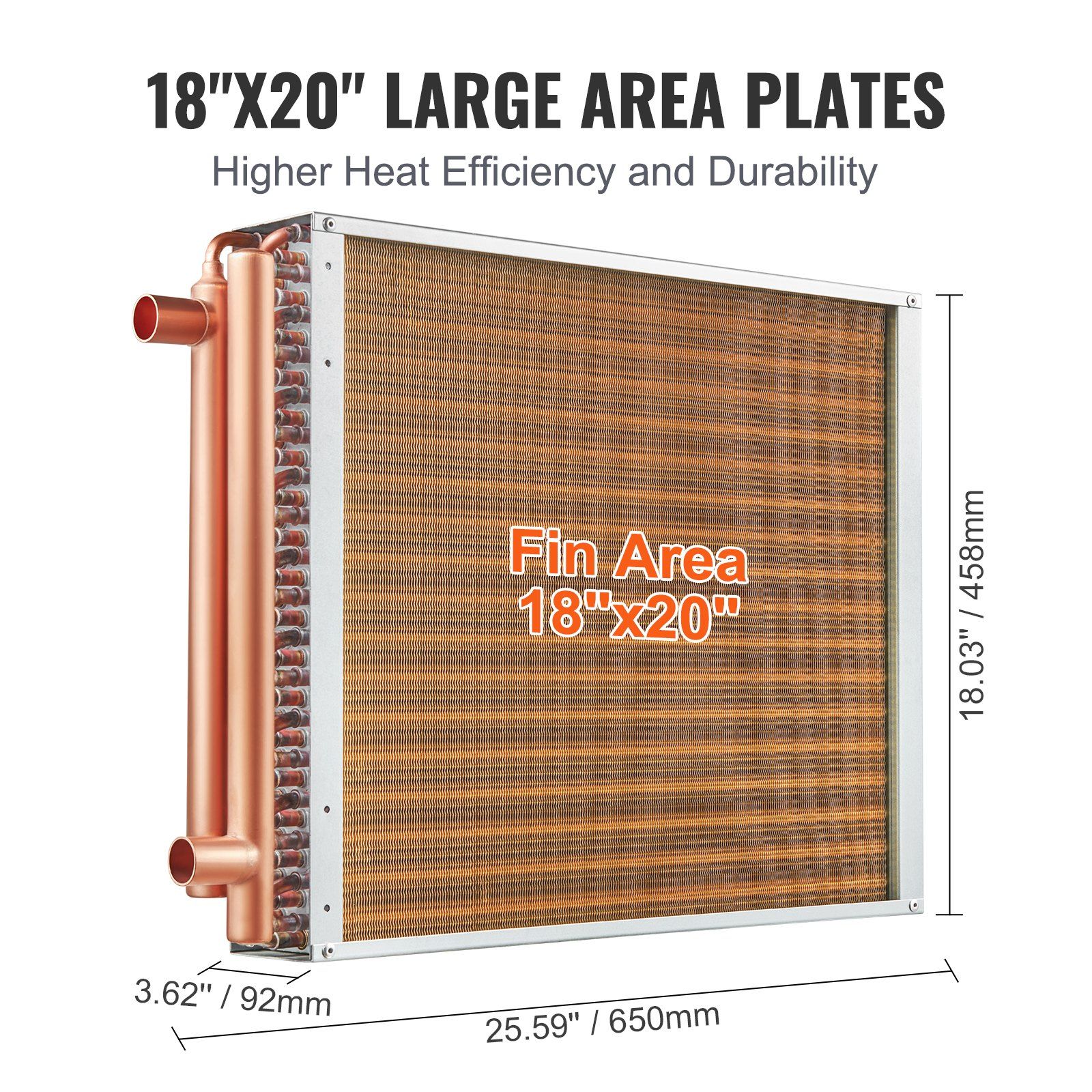 Heat Exchanger Water to Air, 18