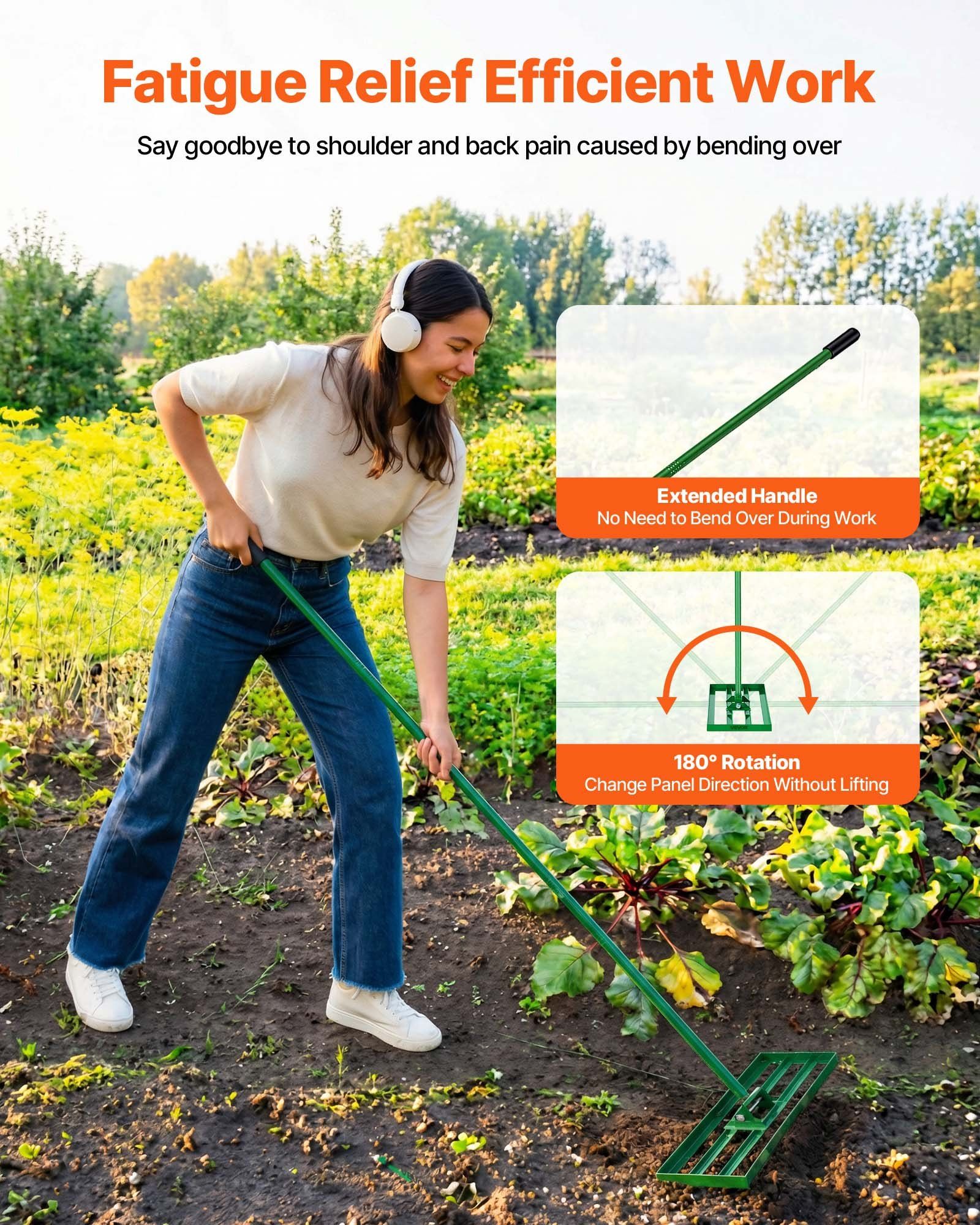 Lawn Leveling Rake, 30