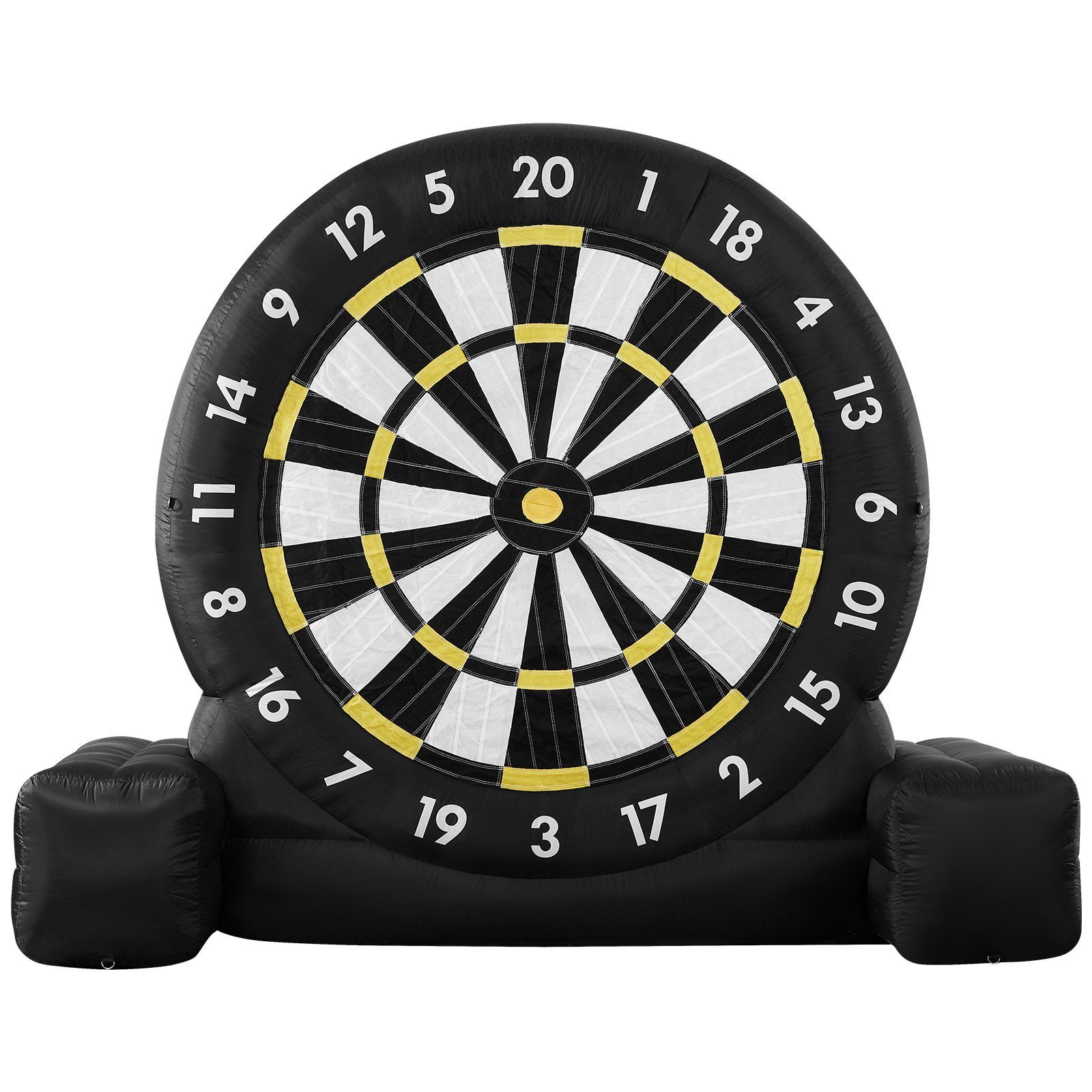 Inflatable Soccer Dart Board, over 2.5 m High Giant Soccer Dart Board with 9 Kick Balls & Air Pump, 2-Minutes Setup & Storage Bag for Easy Carrying, for Giant Yard Games, Giant Kick Darts Game - Image 1