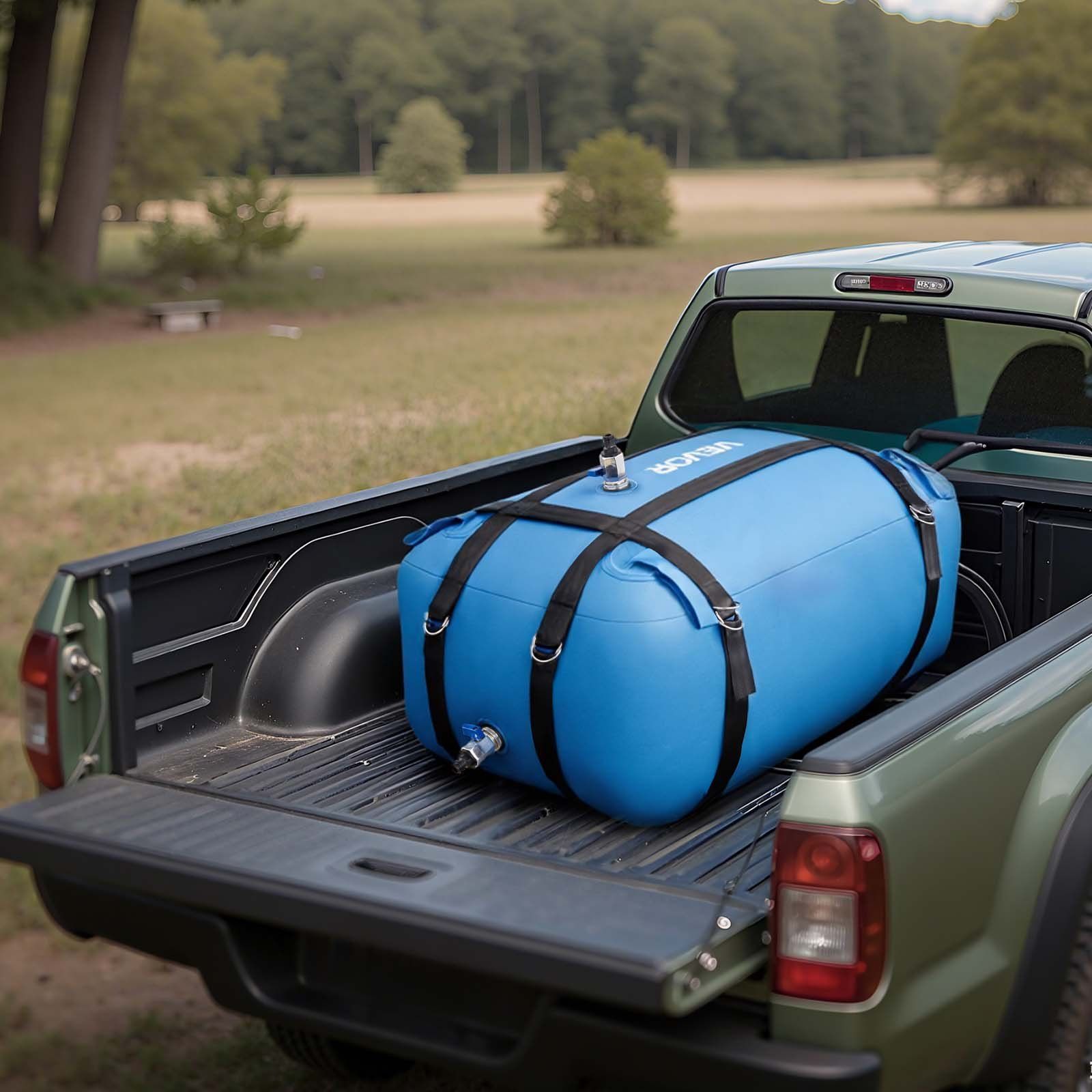 Water Storage Bladder, 132L Large Capacity TPU Soft Water Bag, Portable & Collapsible Water Storage Containers, Leakproof & Wear-Resistant RV Waters Tank for Camping Irrigation Outdoor Use - Image 8