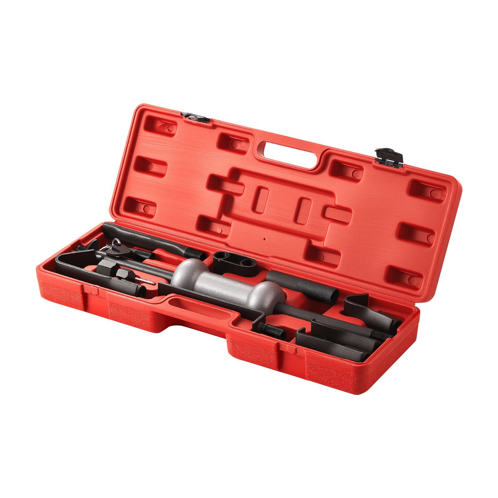Dent Puller Kit, 4.54 kg 13-in-1 Slide Hammer Dent Removal Kit, Heavy-Duty Auto Body Truck Repair Automotive Damage Remover Tool Repair Frame with Carrying Case, Extension Rod, Non-Slip Handle - Image 1