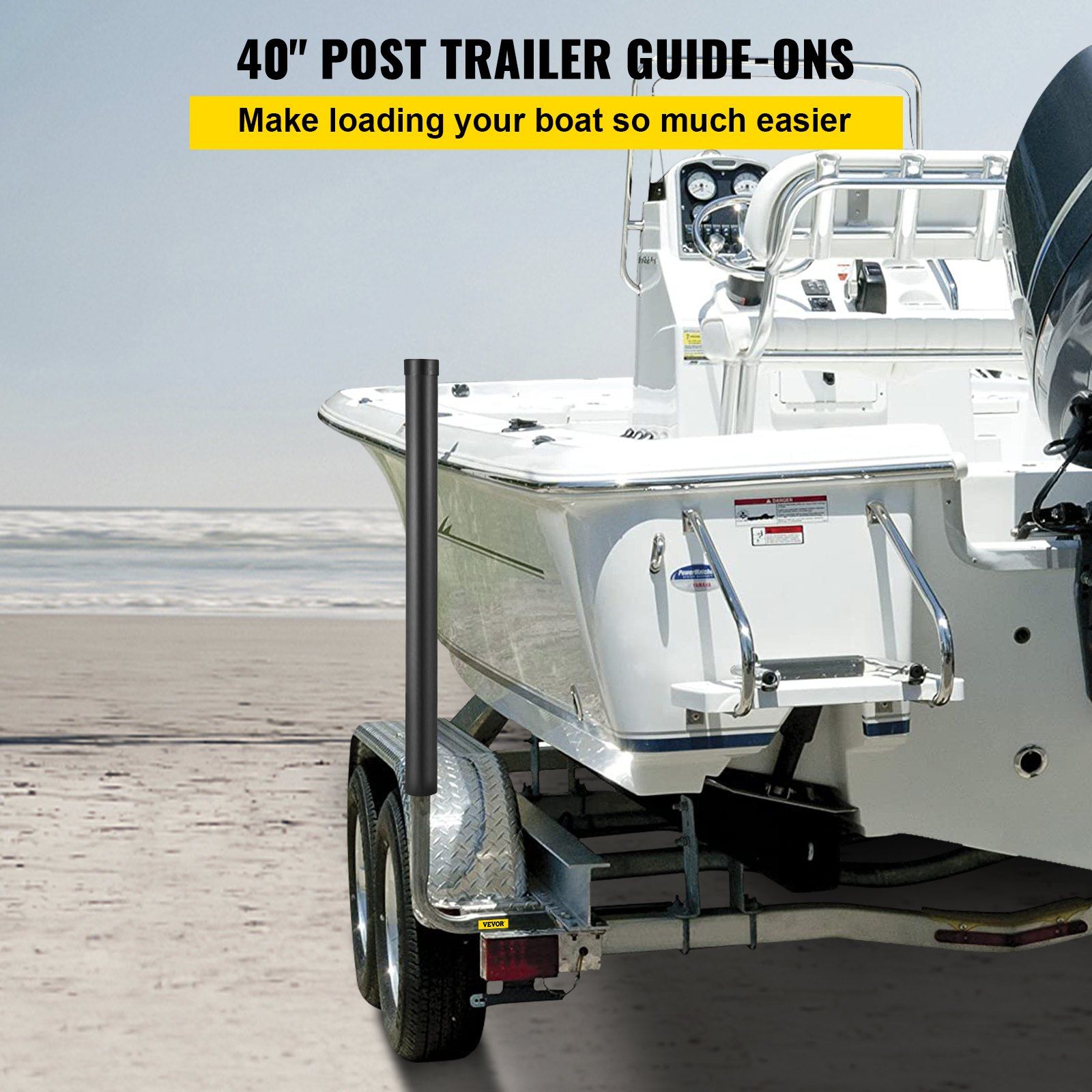 Boat Trailer Guide-ons, 40\