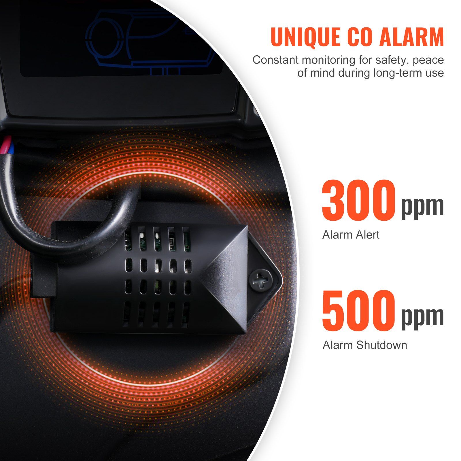 8KW Diesel Heater, 12V/24V All in One Diesel Air Heater, Bluetooth APP Control, Remote Control and Display Screen, CO Alarm, Fast Heating Horizontal Portable Diesel Heater for Vehicles, Garage - Image 3