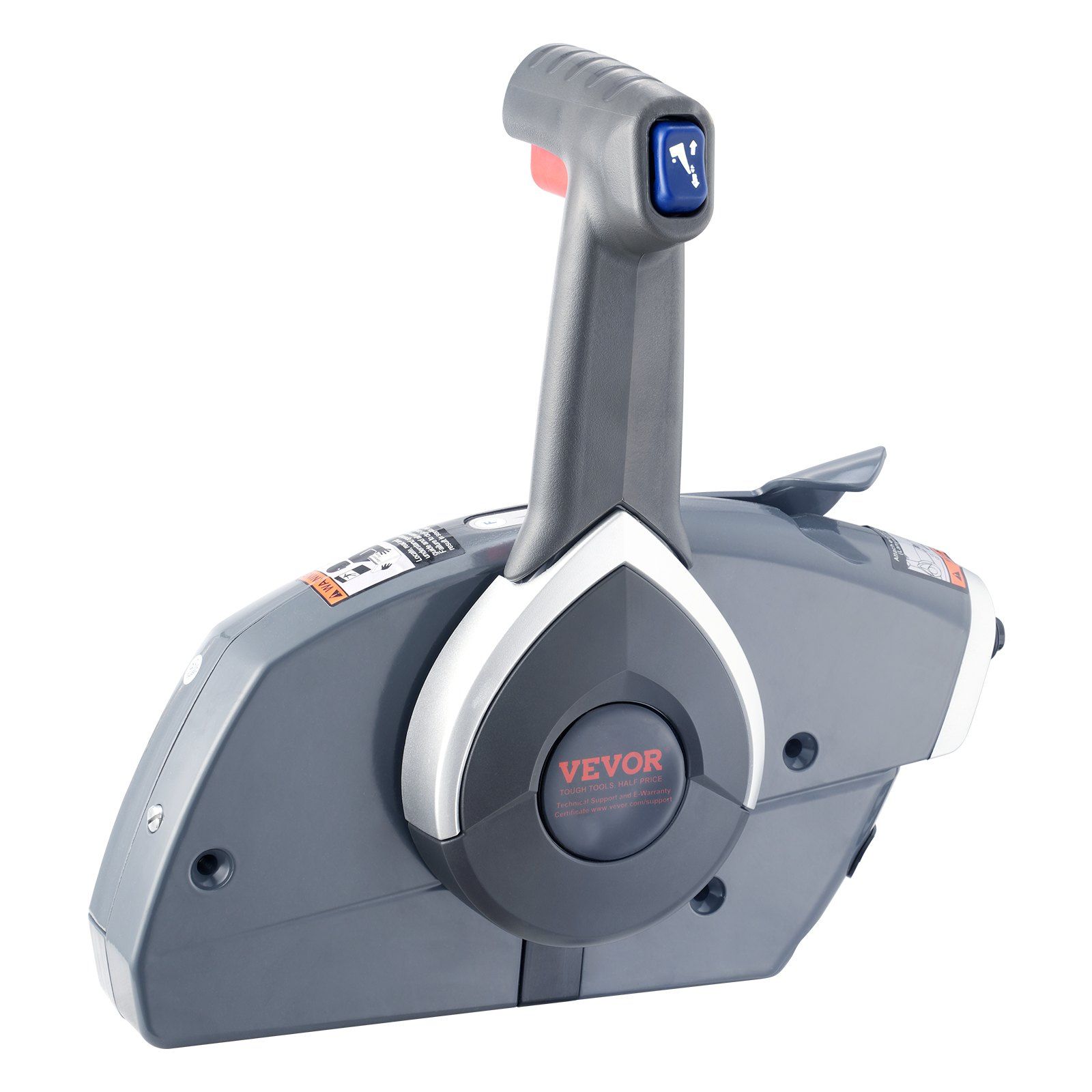 Boat Throttle Control, 5006180 Side-Mounted Outboard Remote Control Box for Evinrude Johnson, Marine Throttle Control Box with Power Trim Switch and Lanyard - Image 1