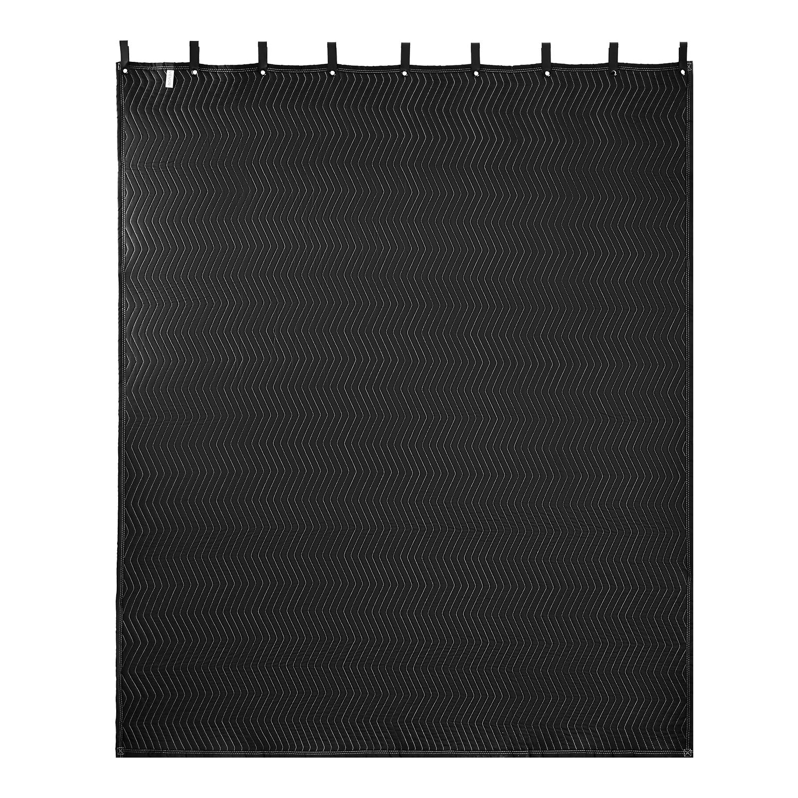 2 Pack Sound Dampening Blankets, 2438 x 2032 mm, Extra Large Soundproof Blanket with Grommets, Studio Grommeted Blanket with Cotton Filling, for Window, Door, Light Blocker, Music Recording - Image 1
