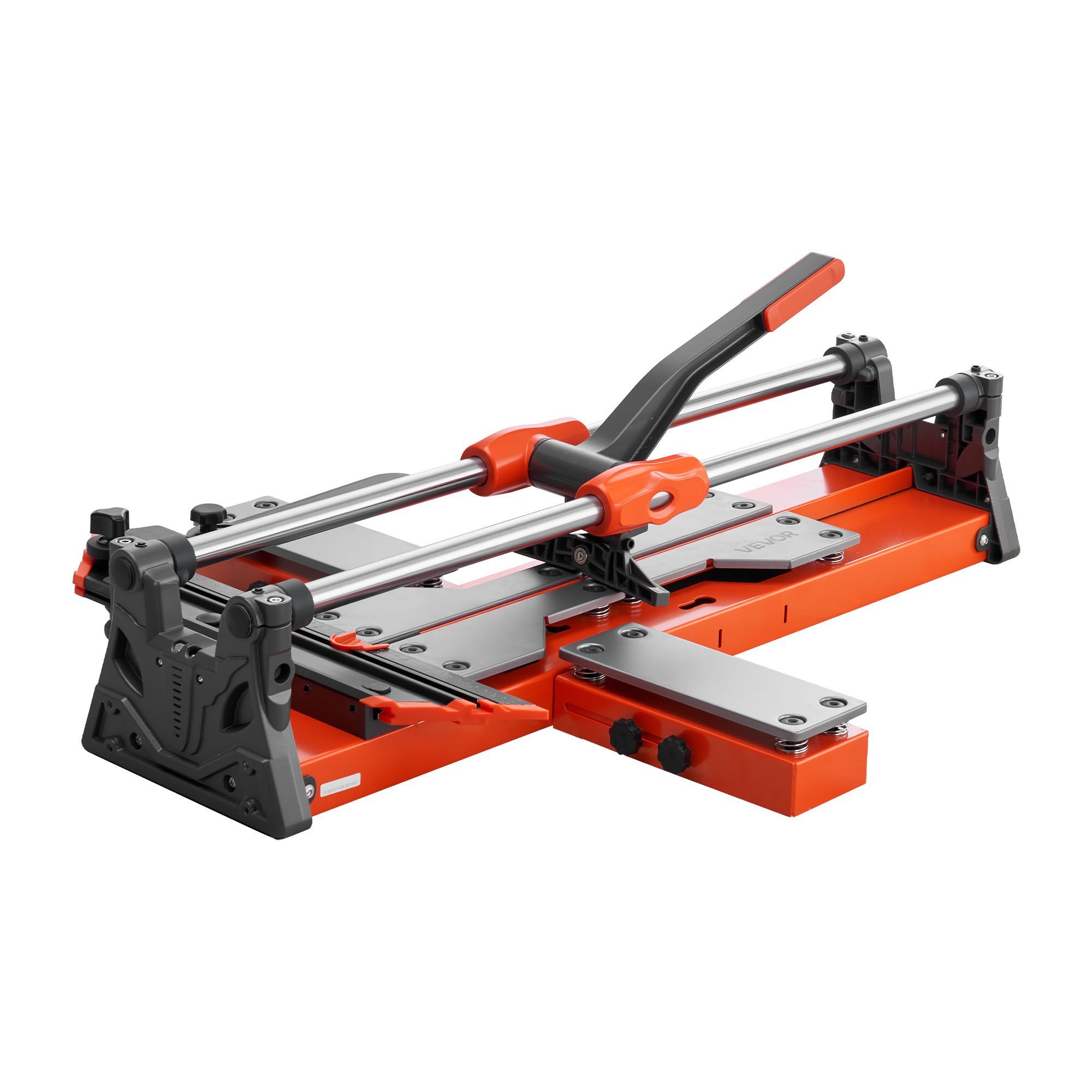600 mm Manual Tile Cutter, Upgraded Sliding Head Cutting Tool with Spring-Loaded Base, Angle Fence, Tungsten Carbide Cutting Wheel, Alignment Guide, for DIY Pros, Ceramic, Floor & Wall Tiles - Image 1