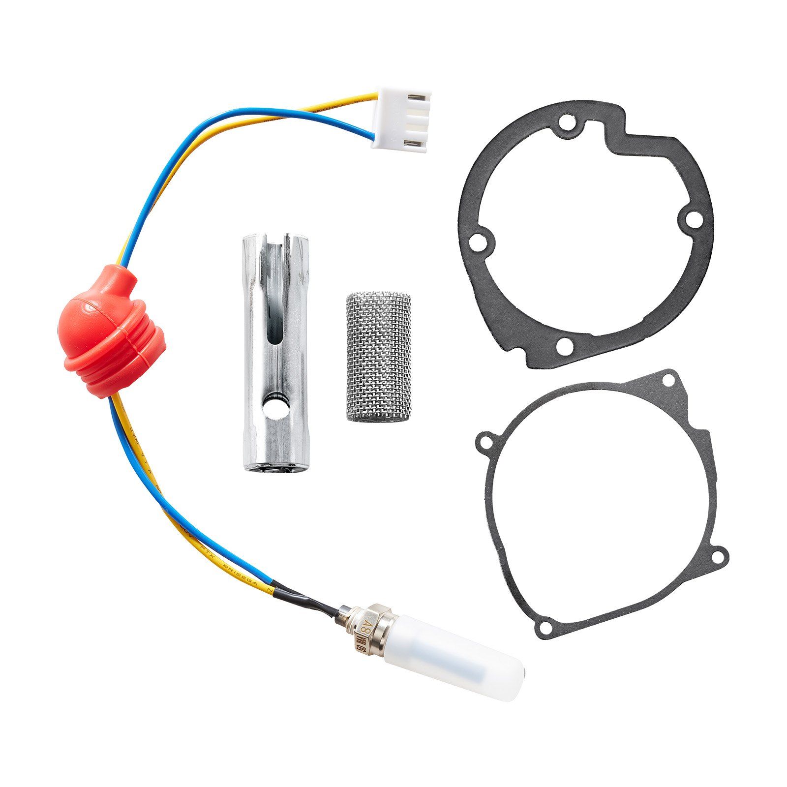8V Glow Plug Repair Kit, Parking Diesel Heater Glow Ignition Plug Kit with Atomization Mesh, Compatible with 2KW 5KW 8KW Diesel Air Heater Models, Diesels Heaters Accessories for Car Truck Boat - Image 1