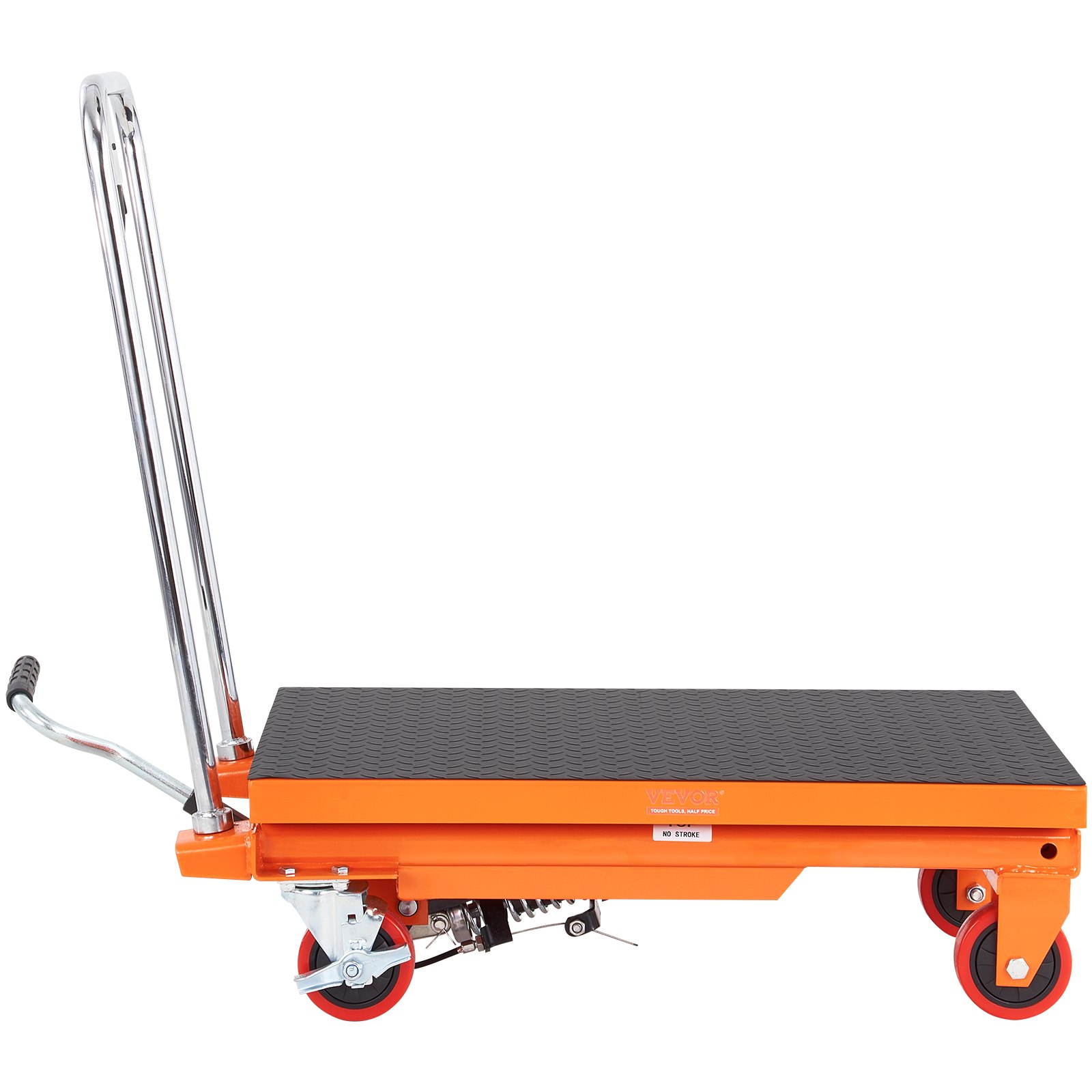 Hydraulic Lift Table Cart, 500lbs Capacity 28.5
