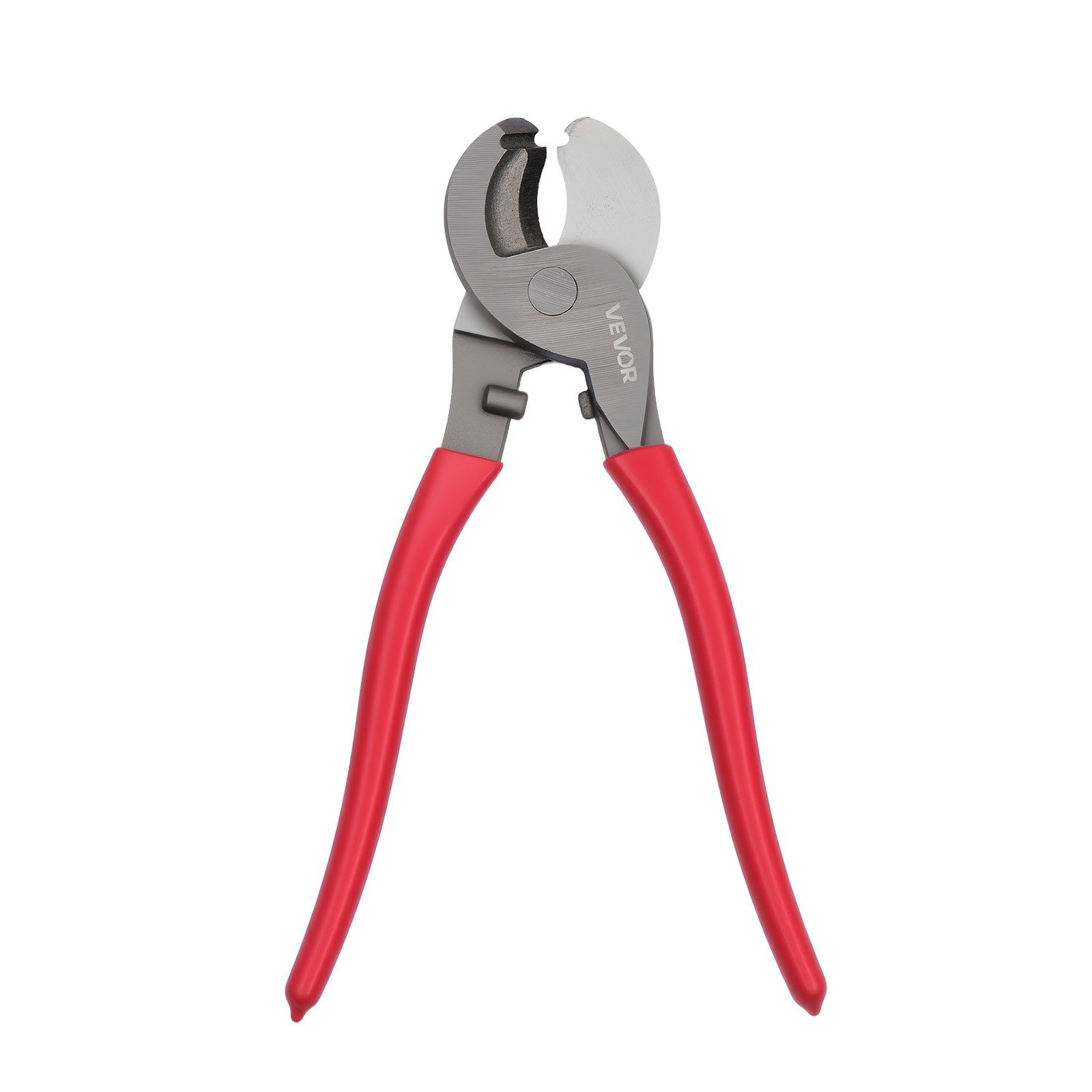 High Leverage Cable Cutter, 235 mm Compact, Forged Blades and PVC-Coated Handles, Heavy Duty Cable Cutting Pliers Tool for 4/0 AWG Aluminum, 2/0 AWG Soft Copper and 100-Pair 24AWG Comm Cable - Image 1