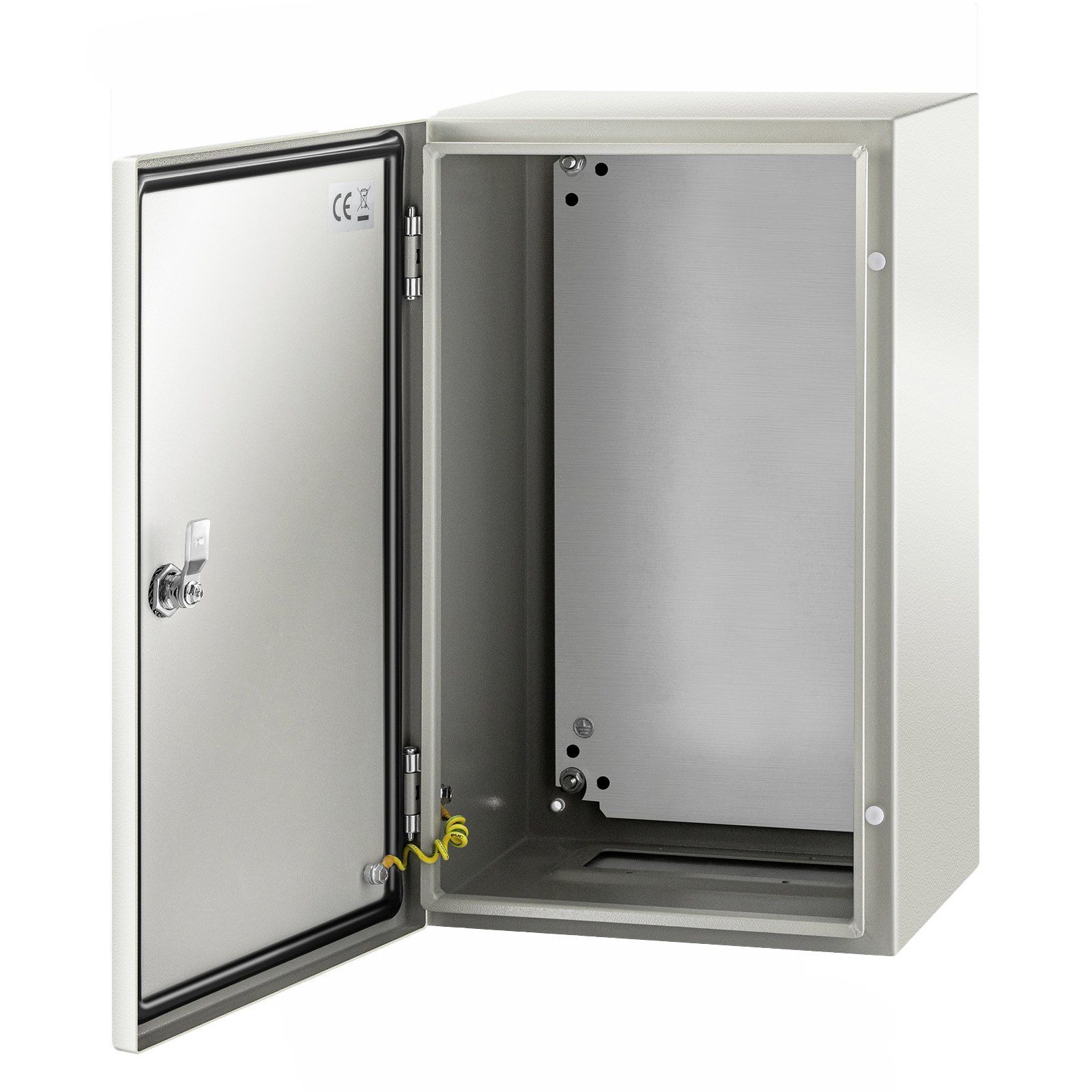 NEMA Steel Enclosure, 20 x 12 x 10\'\' NEMA 4X Steel Electrical Box, IP66 Waterproof & Dustproof, Outdoor/Indoor Electrical Junction Box, with Mounting Plate - Image 1