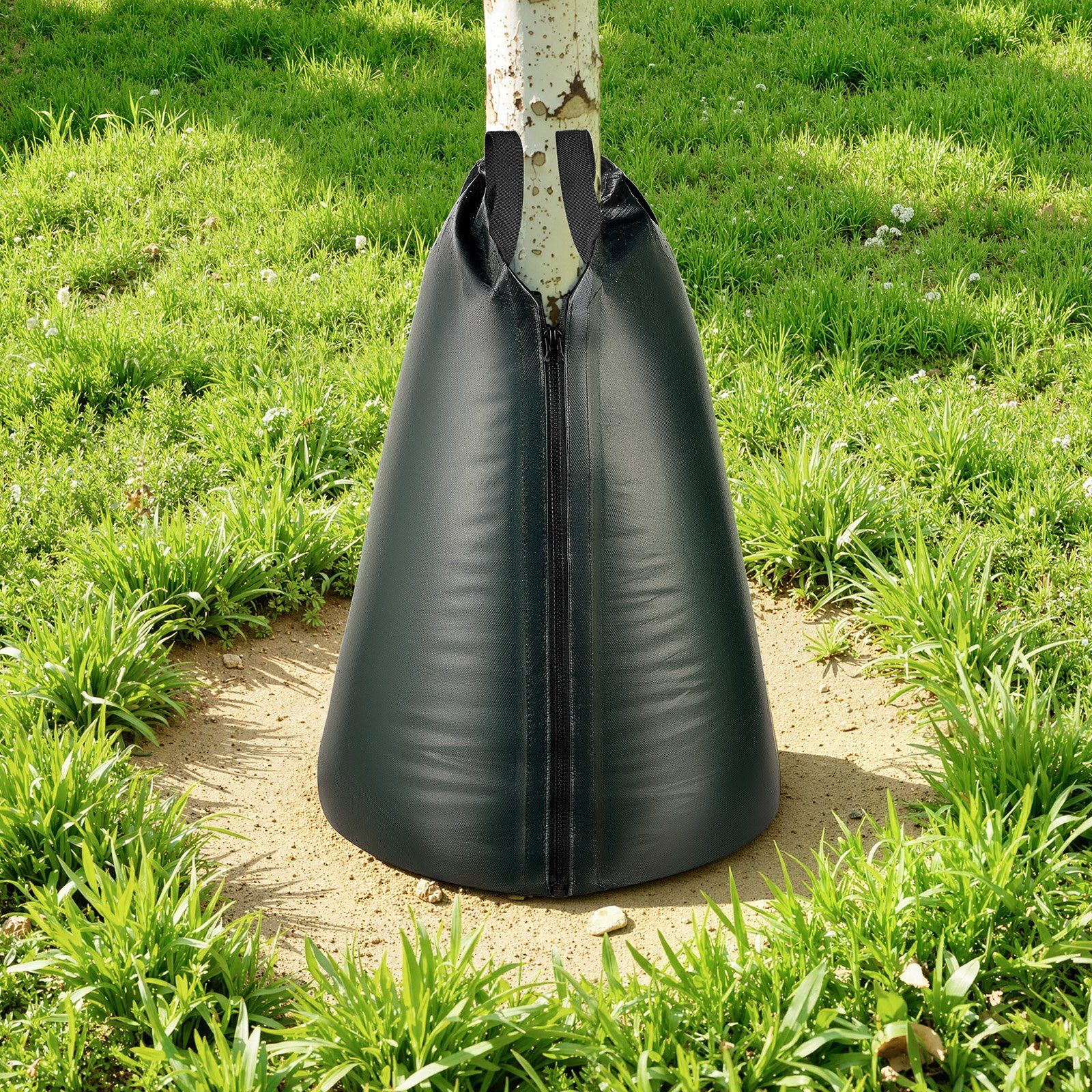 75.7 L Tree Watering Bags, 4 Pack 3-4 Hours Slow Release Gator Bags for Trees, Heavy Duty PE Tree Drip Irrigation Bag with Zipper, Durable & Reusable Deep Root Shrub Watering Bag - Image 8