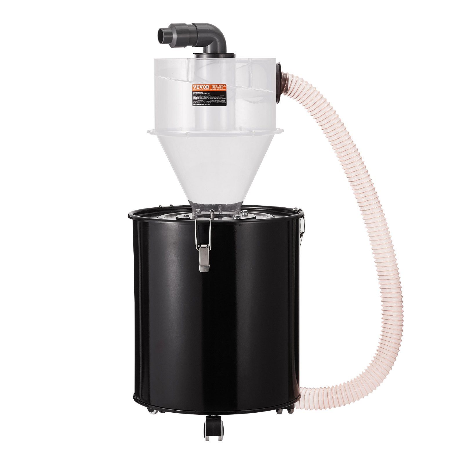 Cyclone Dust Separator with Metal Tank, 4