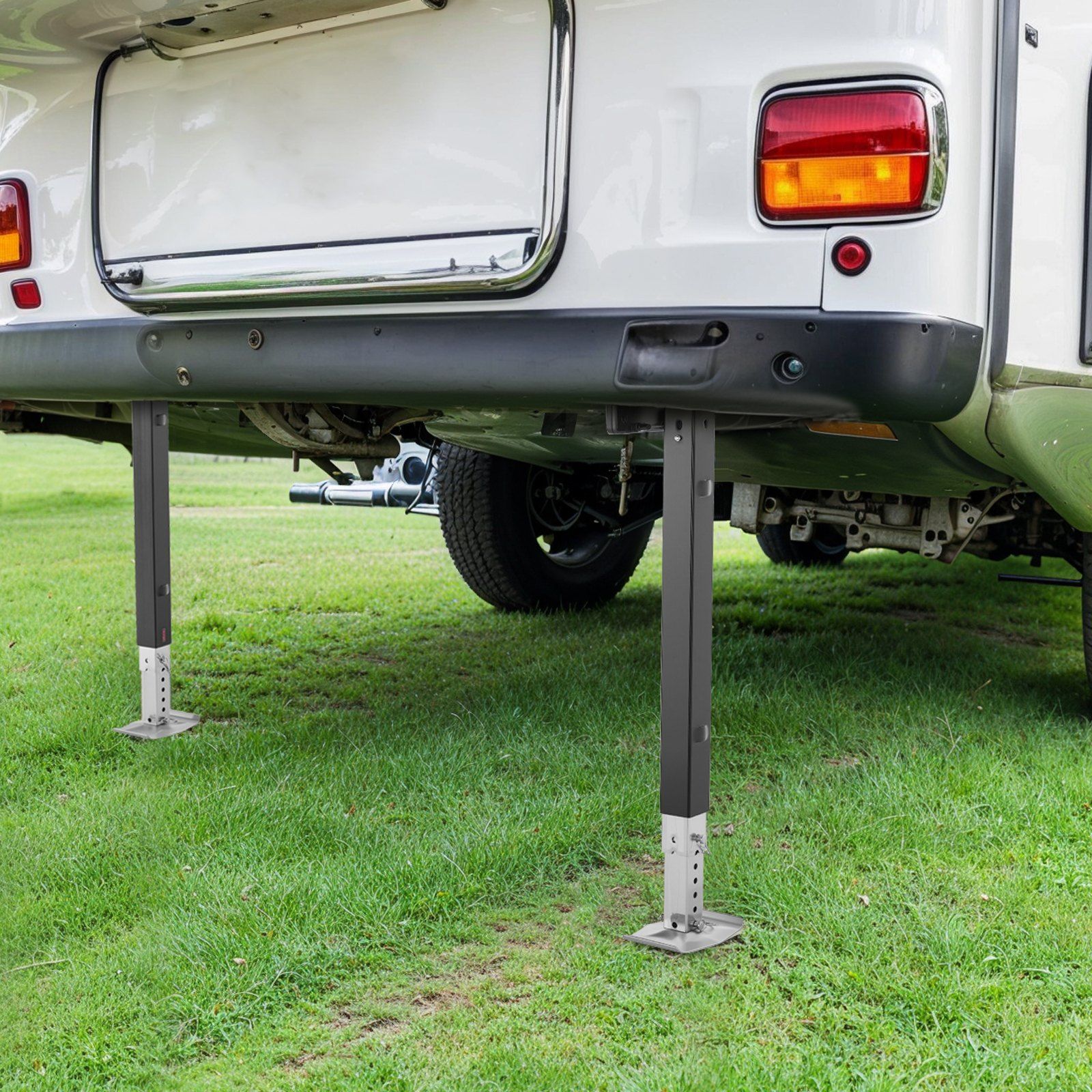 RV Lead Fifth Wheel Landing Gear Leg 179013, 825 mm 5th Wheel Landing Gear Universal Replacement Compatible with Lippert Venture, Atwood, Stromberg Carlson Systems, with Pin and Base, Black - Image 8