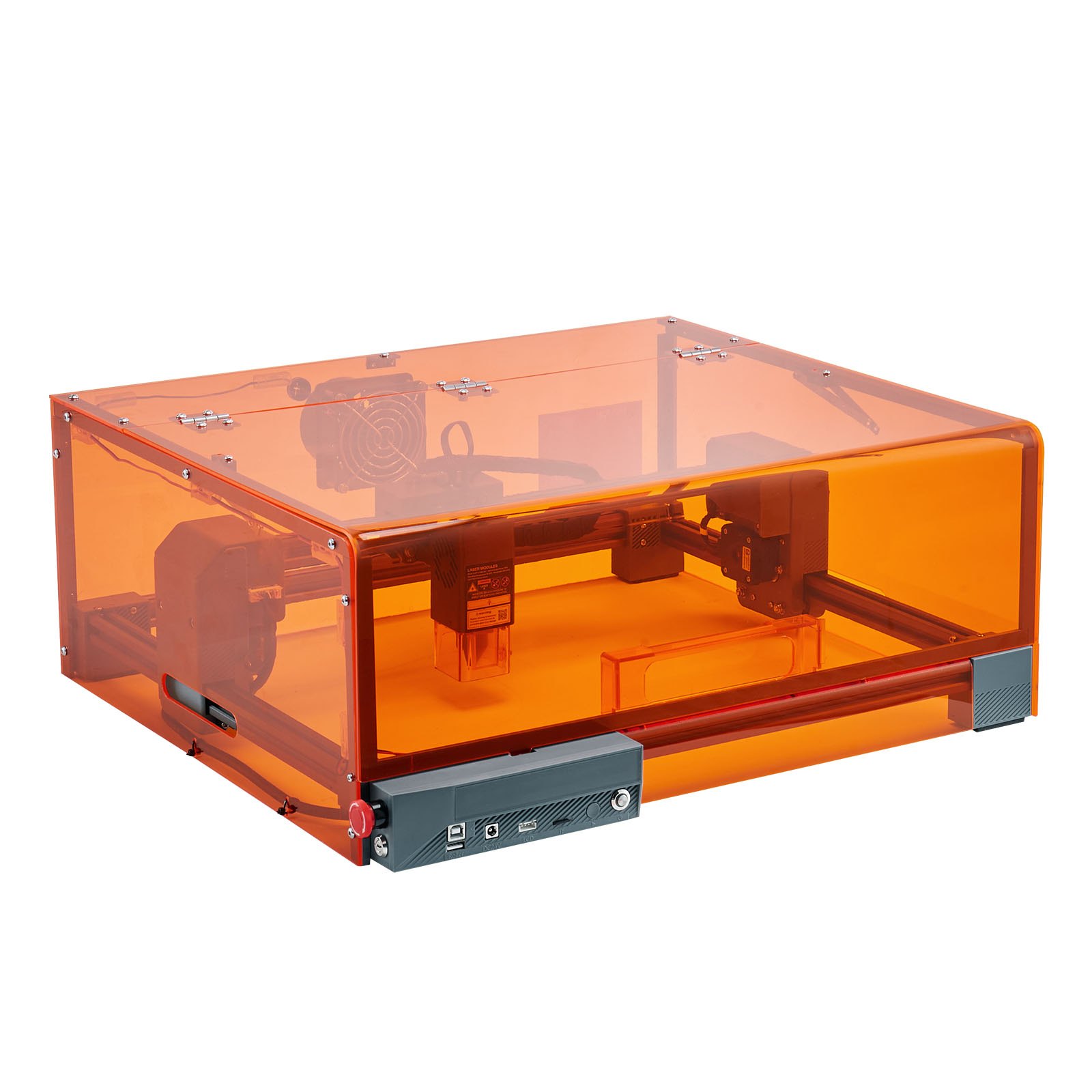 Laser Engraver, 10W, Laser Engraving and Cutting Machine with Enclosure, Laser Cutter Engraver Machine, 300 x 300 mm Working Area, 7000 mm/min, for Wood, Leather, Glass, Certain Metal, Class 1 - Image 1