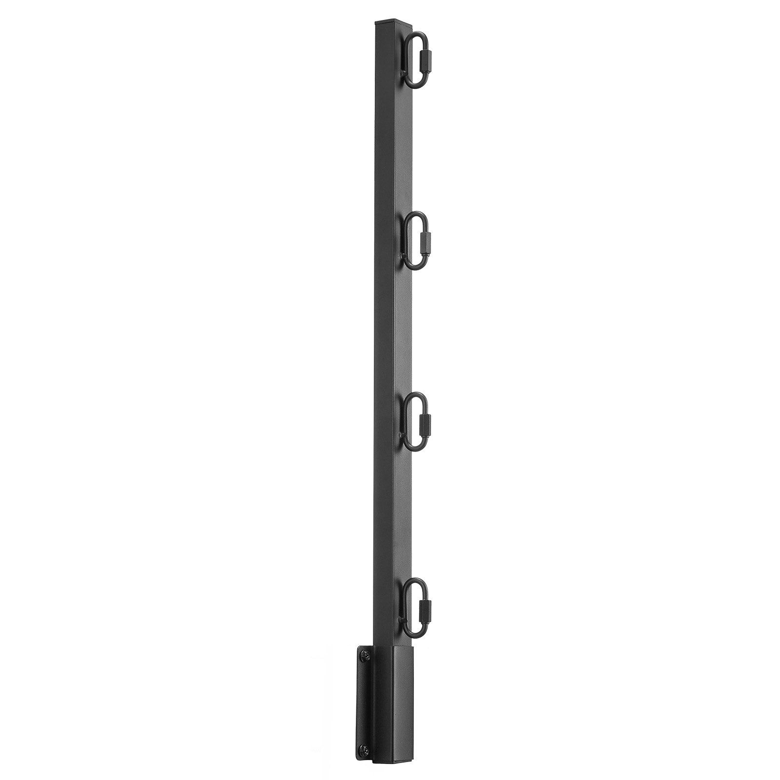 Fence Post Extender, 8 Packs 605 mm Barbed Wire Arm, Sturdy Steel Fence Height Extender, Flat or Surface Mounted Barbed Wire Extension Arms, Protect Privacy and Prevent Pets Jumping Off - Image 1