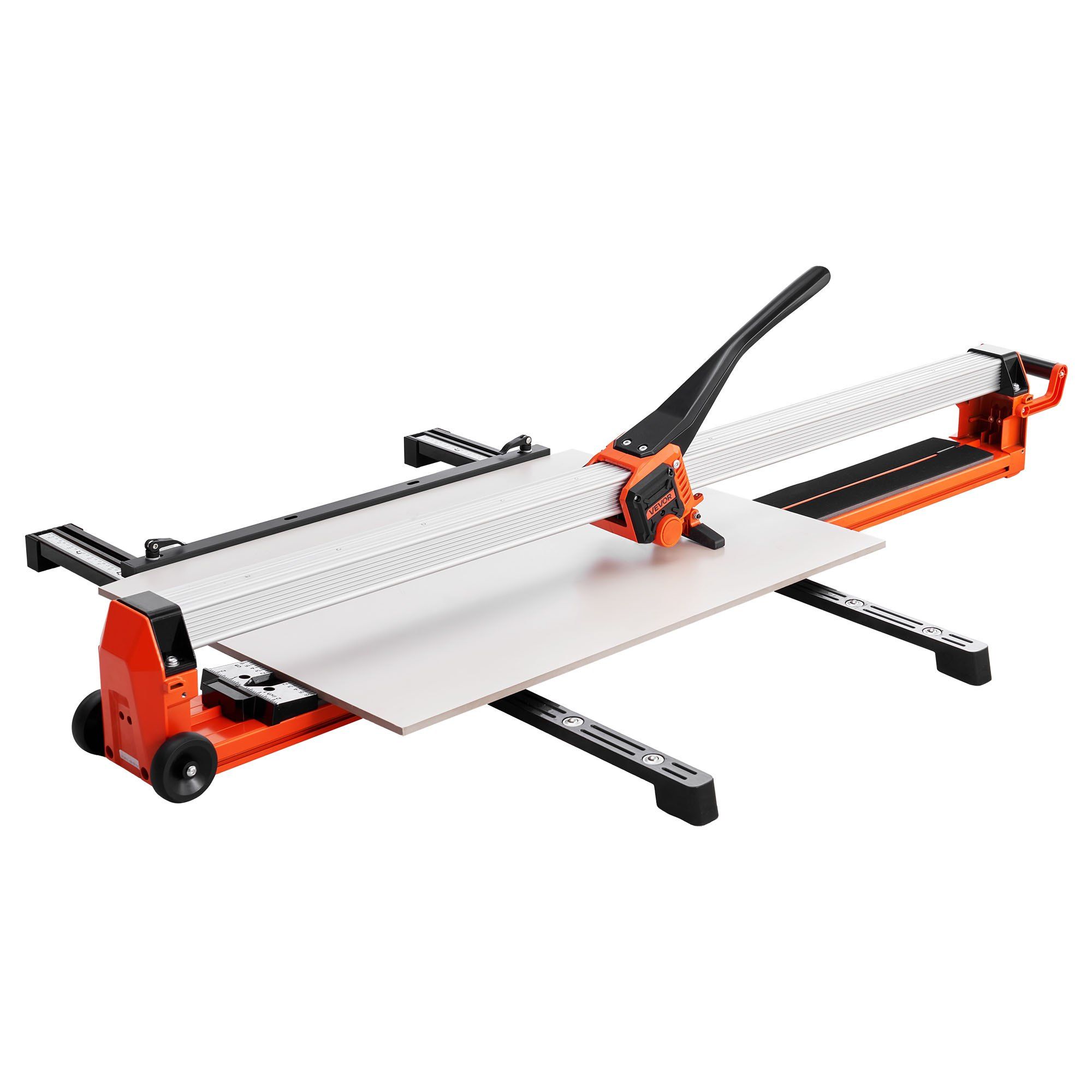1200 mm Manual Tile Cutter, Upgraded Rail and Sliding Head, Precision Alignment Guide, Tungsten Carbide Cutting Wheel, Support Legs with Swivel Wheels, for DIY Pros, Ceramic, Floor & Wall Tiles - Image 1