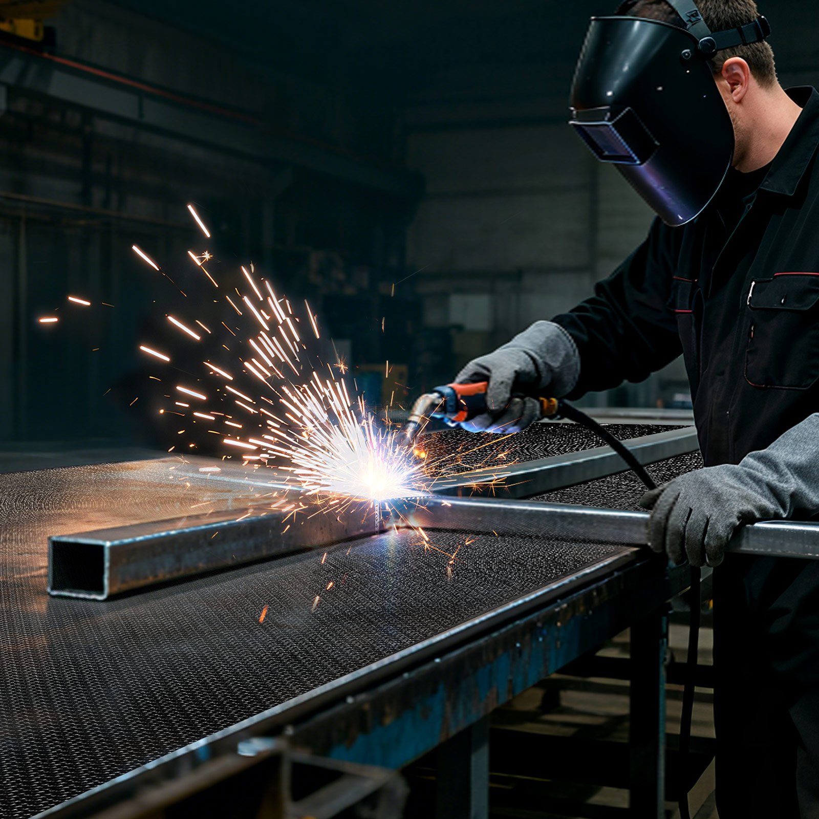 Welding Blanket, 1829mm x 2438mm Silicone Coated Fiberglass Welding Blanket, 1800°F Heat Resistant Safety Protection Blankets, Flame Retardant Fireproof Insulation Mat with Metal Grommets - Image 8