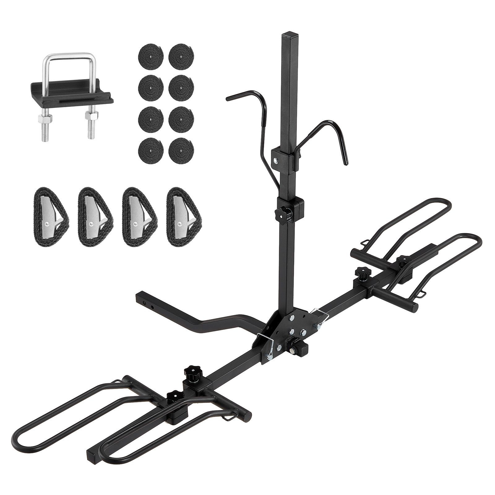 2-Bike Rack Hitch Mount Folding Carrier Car Truck SUV 1.25 - Image 1