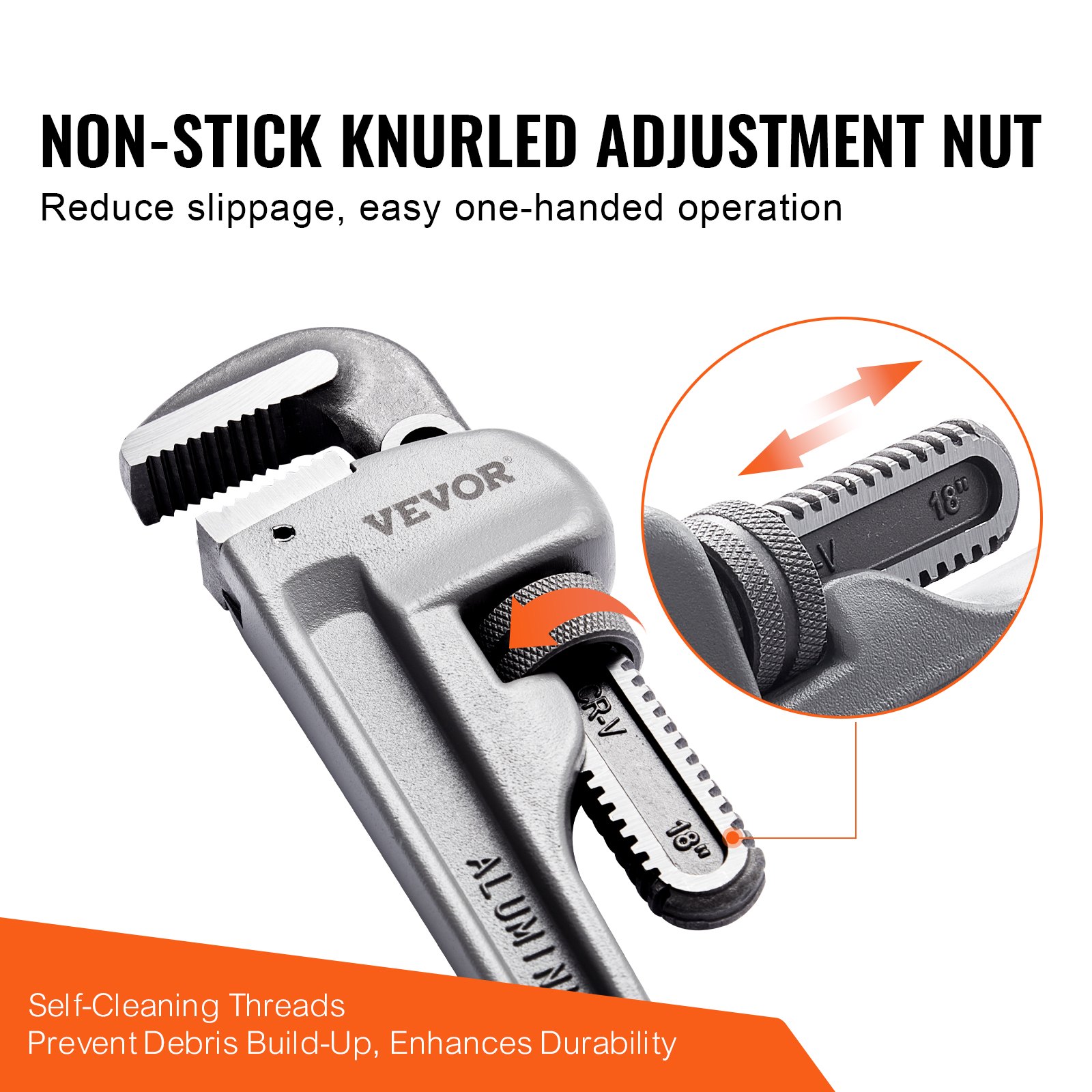 3-Piece Pipe Wrench Set, 10