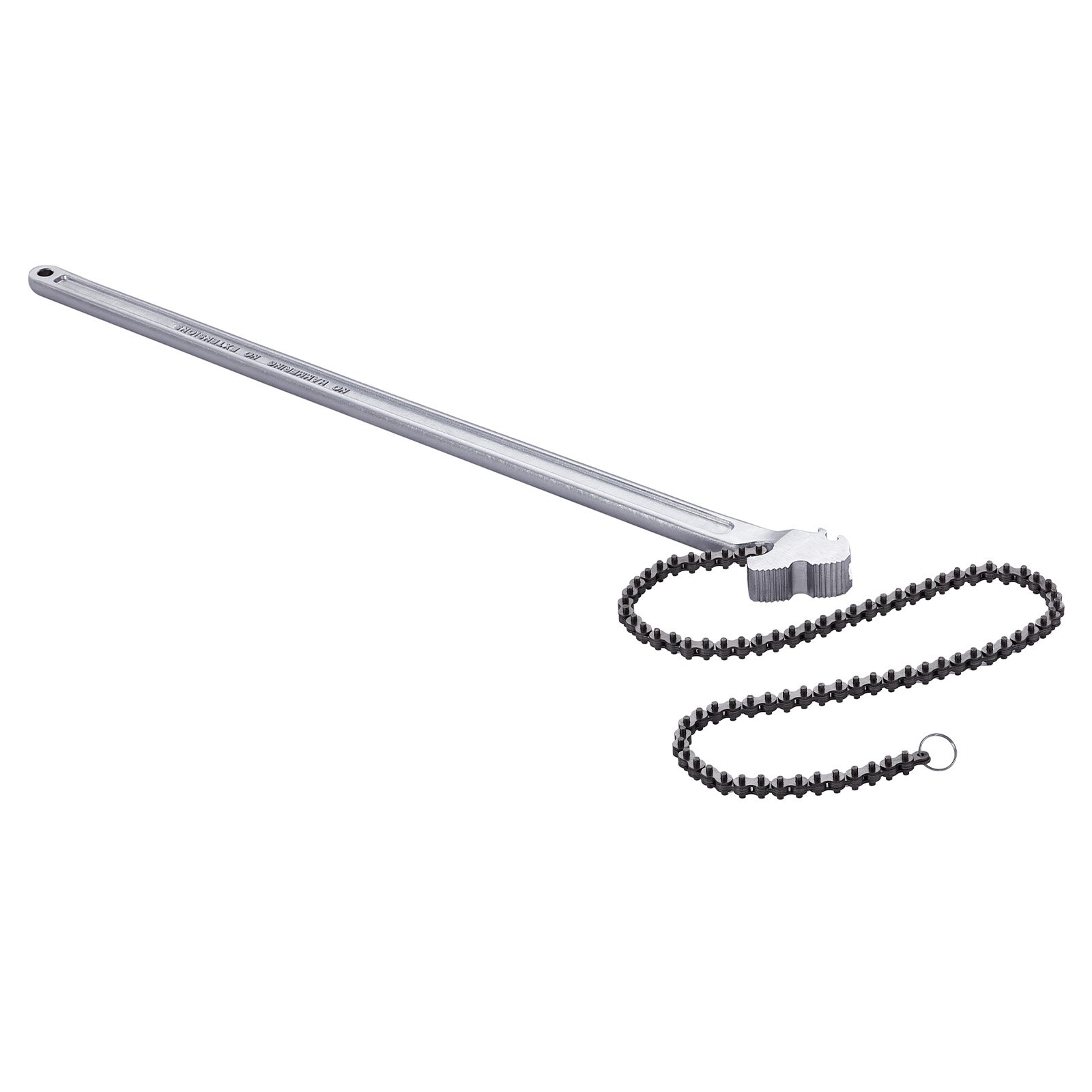 Chain Wrench, 48 inch Chain Pipe Wrench, 13.4 inch Diameter Capacity, CRV Reversible Pipe Fitting Tool Wrench with High Strength Jaw and Ergonomic Handle, for Pipe Installation and Car Repair - Image 1