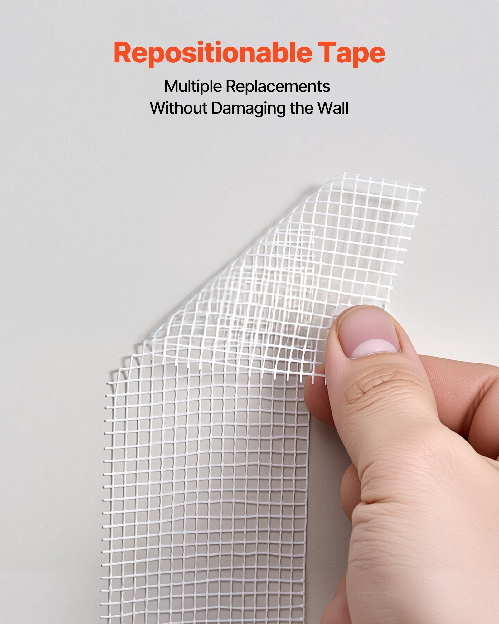 Drywall Mesh Tape, 50mm W x 45m L Self-Adhesive Fiberglass Drywall Joint Tape, 36 Rolls Dry Wall Patch for Easy Sheetrock Ceiling Crack Repair, to Achieve Smooth Even Wall Surface - Image 5