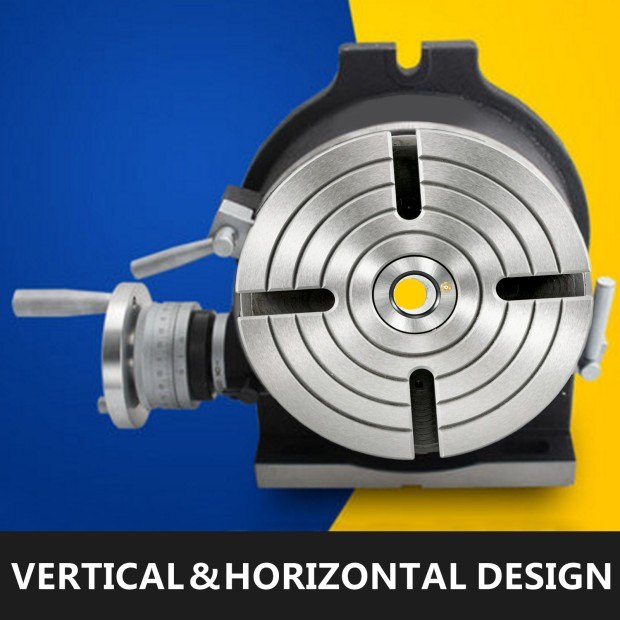 Rotary Table 8Inch Horizontal Vertical HV8 Precision 3MT Milling Drilling Machine Vernier Reading Milling Drilling Boring - Image 2