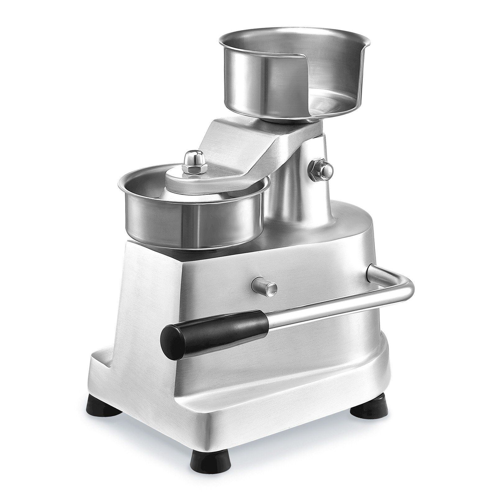 Commercial Burger Patty Maker, 100mm Hamburger Beef Patty Maker, Heavy Duty Food-Grade Stainless Steel Bowl Burger Press Machine, Kitchen Meat Forming Processor with 1000 Pcs Patty Papers - Image 1
