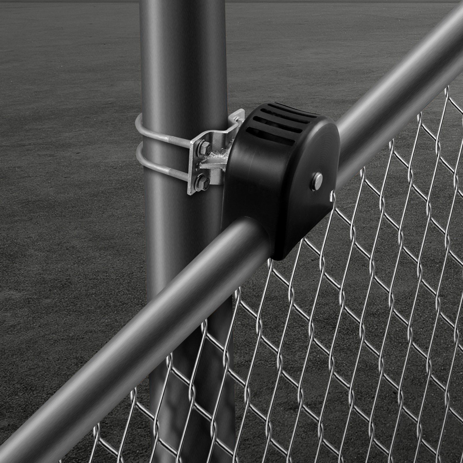 Sliding Gate Kit, Rolling Gate Hardware Kit w/ U-Shaped Wheel Groove for Cantilever Sliding Gates and Rolling Door, Sliding Gate Rollers 4 Track Wheels w/ Cover, Heavy Duty Sliding Roller,Black - Image 8