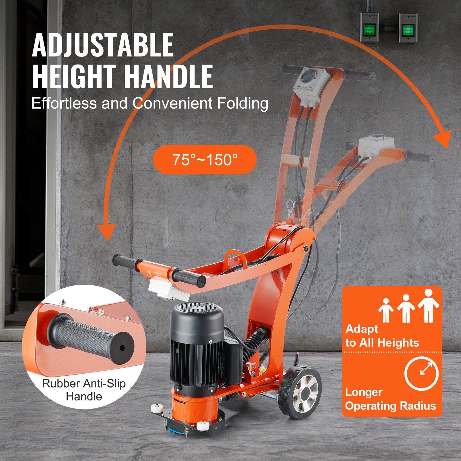 Electric Concrete Floor Grinder 7