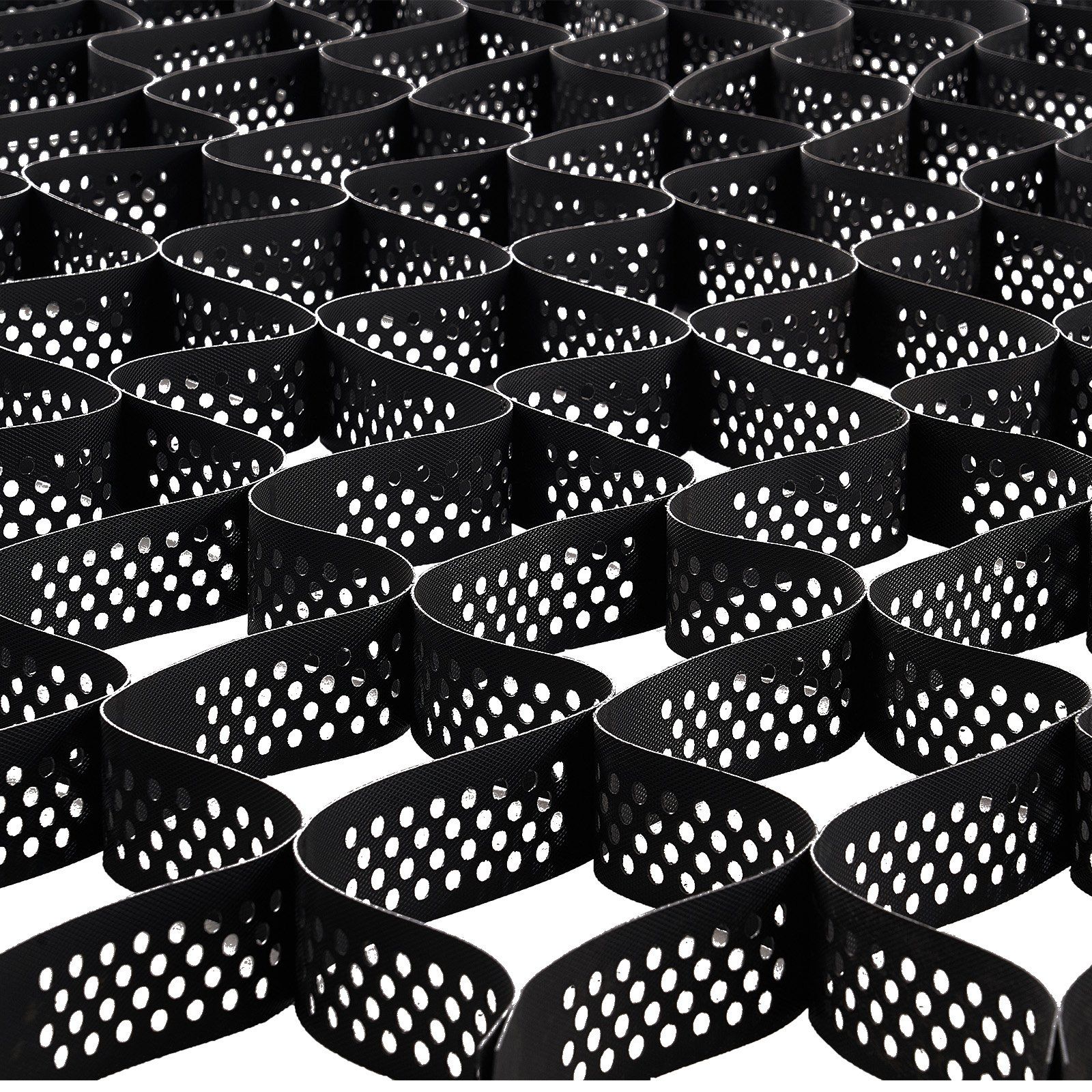 Gravel Grid, 75mm Depth, 5.2 x 2.7m, 853kg Per Sq ft Grass Ground Retainer, Permeable Geo Grids Driveway Stabilization, for Garden, Patio, Walkway, RV Parking Slopes - Image 1