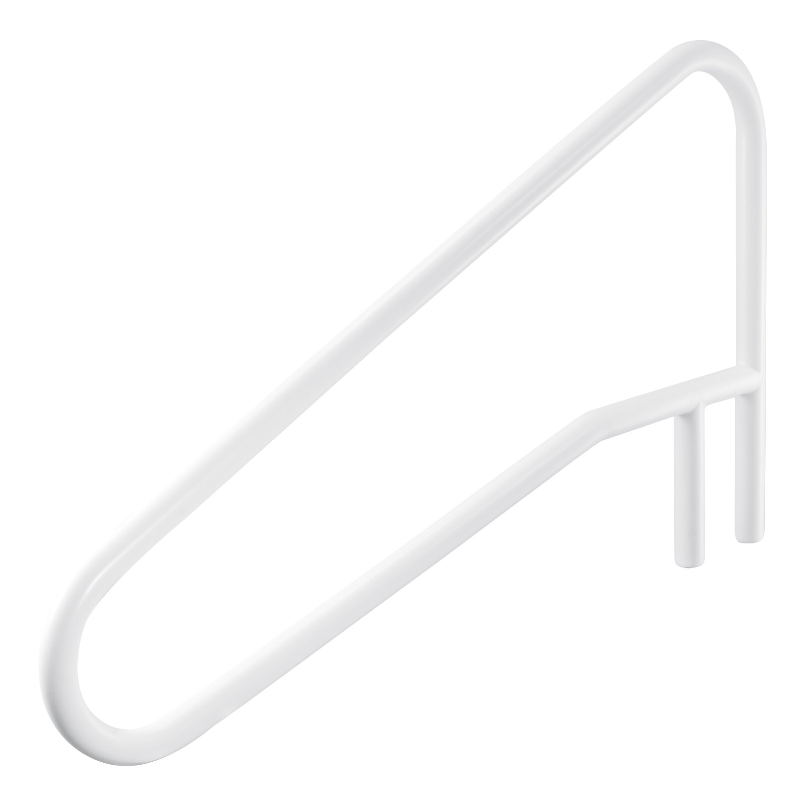 Pool Rail, 137.1 x 81.3 cm Pool Handrail, 100kg Load Capacity Heavy Duty Stainless Steel Swimming Handrail, Seamless Welding, Recessed or Base Mount, for Poolside, Water Parks, Spa Centers - Image 1