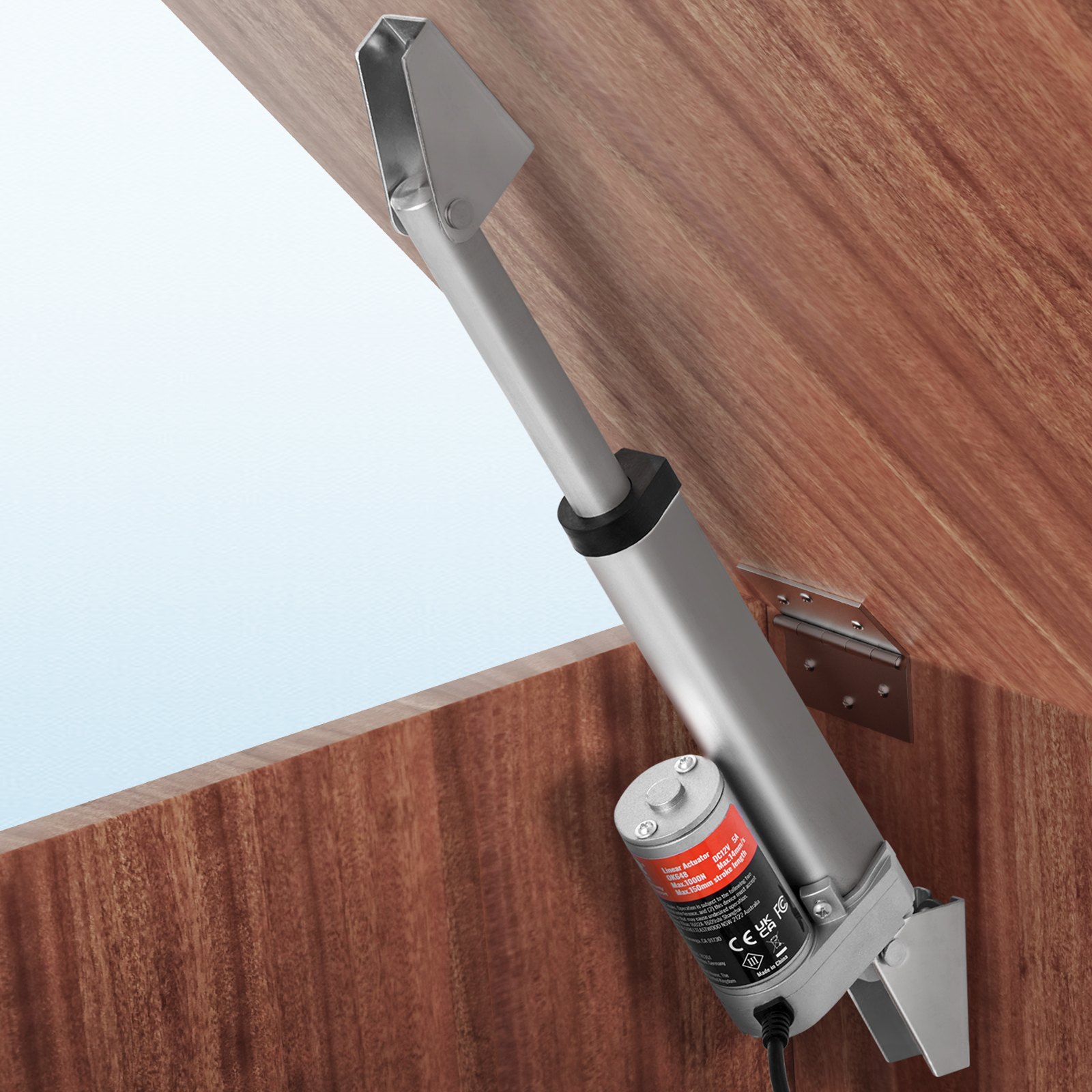 Linear Actuator 12V, 4 Inch High Load 330lbs/1500N Linear Actuator, 0.19