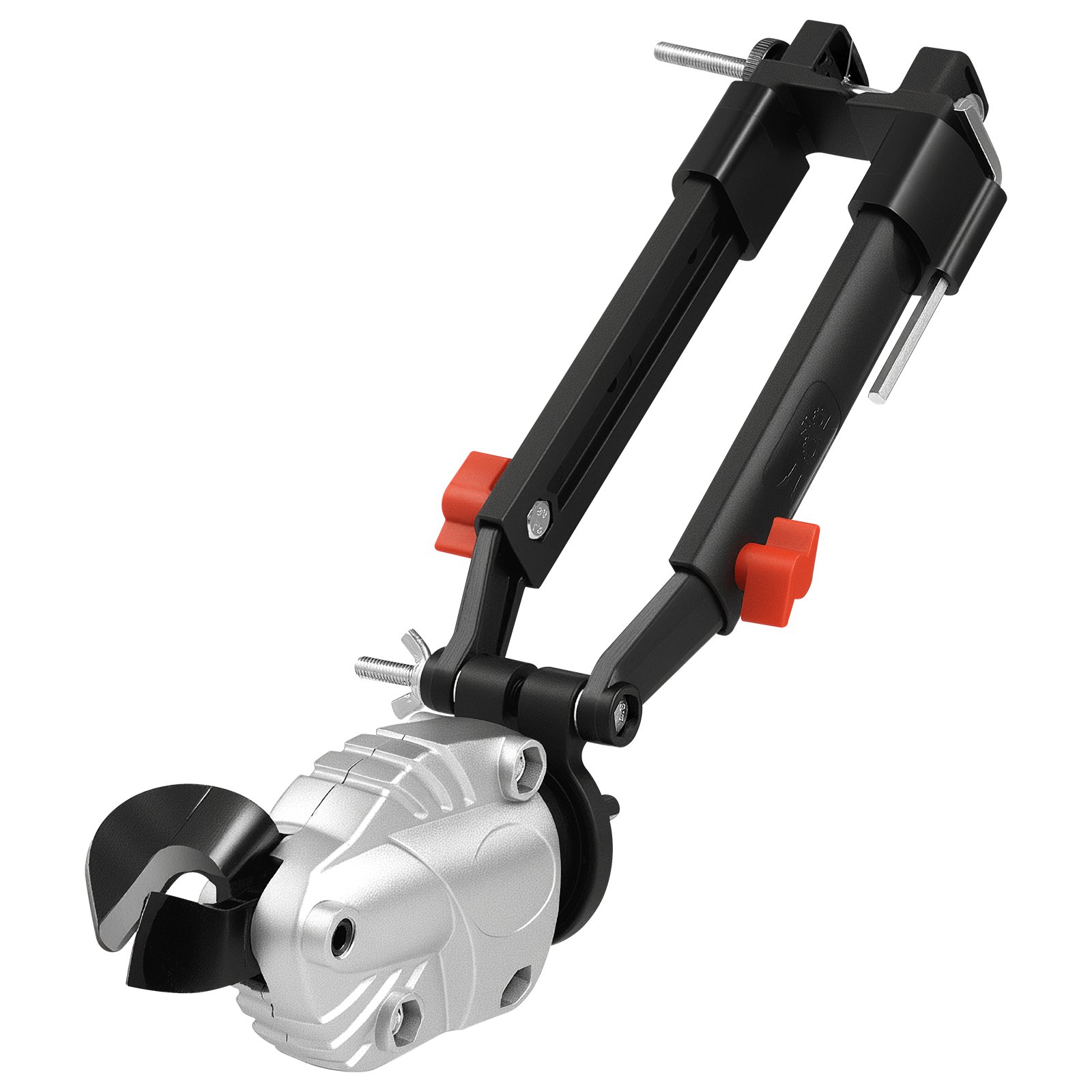Metal Shear/Cutter Drill Attachment, Sheet Metal Cutter with 360-Degree Pivoting Head, Sharp Blades,Ideal for 18 GA Galvanized Steel, 20 GA Stainless Steel, Aluminum Plate, Plastic, Cardboard - Image 1