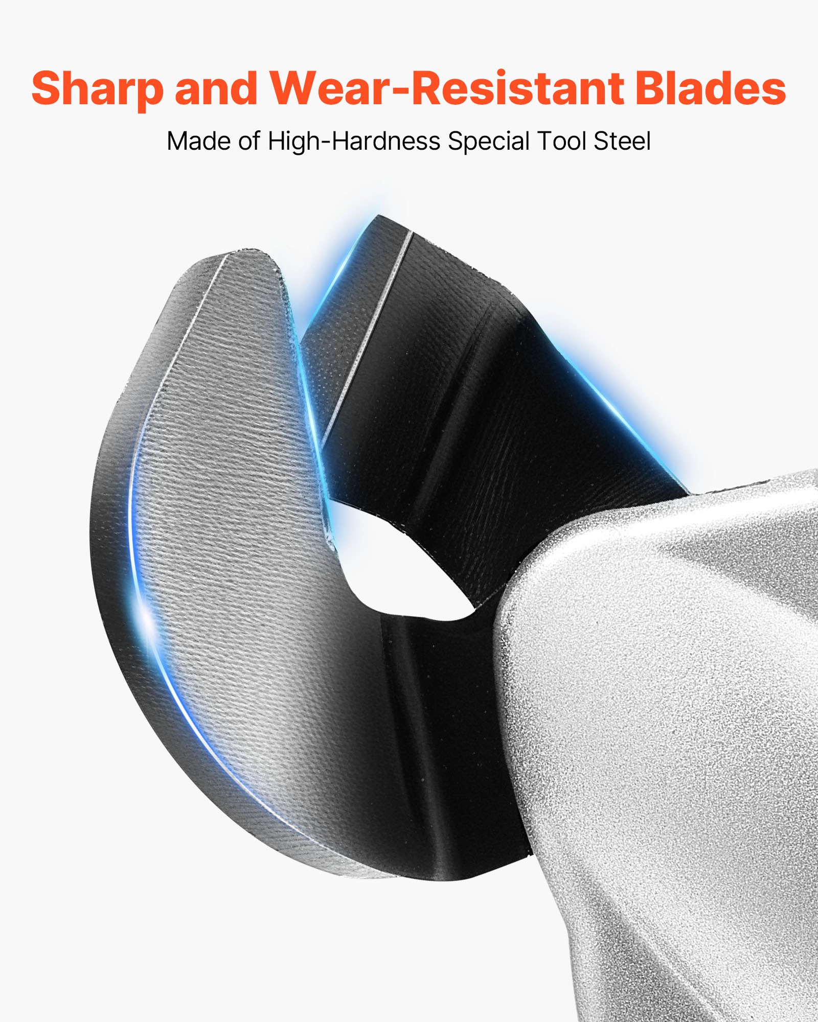 Metal Shear/Cutter Drill Attachment, Sheet Metal Cutter with 360-Degree Pivoting Head, Sharp Blades,Ideal for 18 GA Galvanized Steel, 20 GA Stainless Steel, Aluminum Plate, Plastic, Cardboard - Image 3