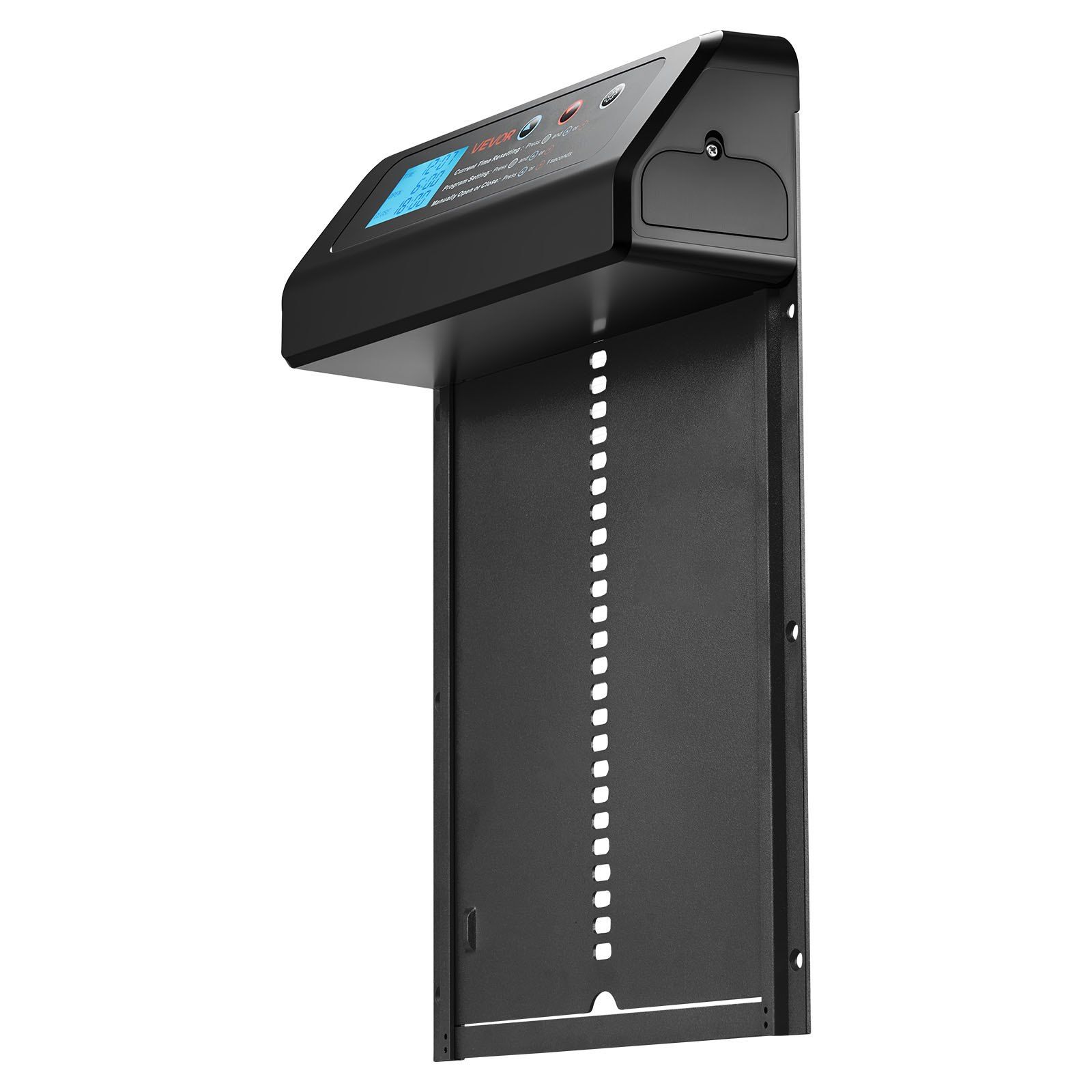 Automatic Chicken Coop Door, Battery Powered Chicken Coop Door with Timer & Manual Setting, Anti-Pinch Security, Durable Aluminum Alloy, Auto Chick Run Gate Opener with Waterproof Sealing, Black - Image 1