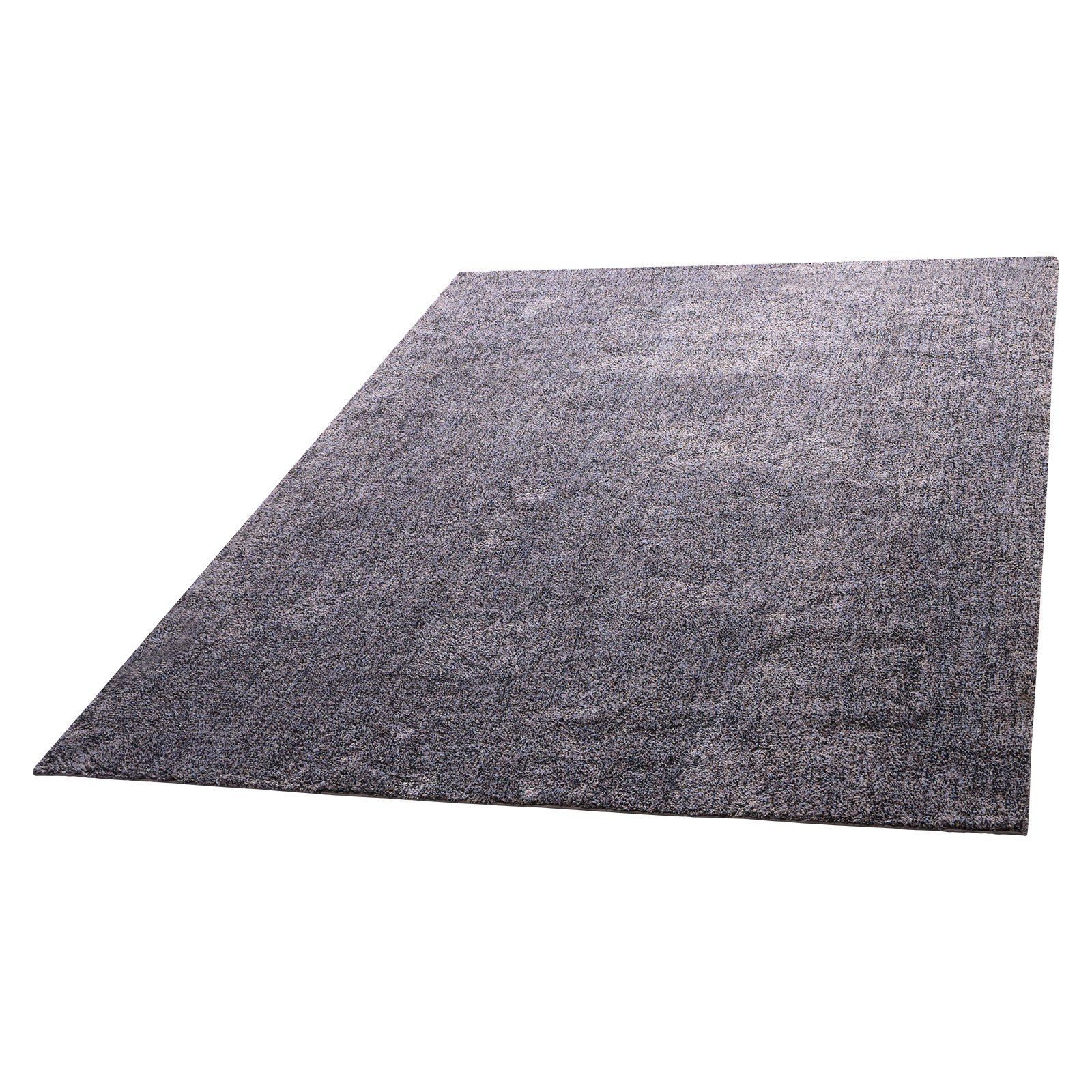 Indoor Plush Area Rugs, 2.44 x 3.05m Plush Carpet, Area Rugs Furry with Long Plushs Pile, Thick & Durable High-Pile Rug for High-Traffic Areas, Non-Shedding & Non-Slip Backing, Blue-Gray - Image 1