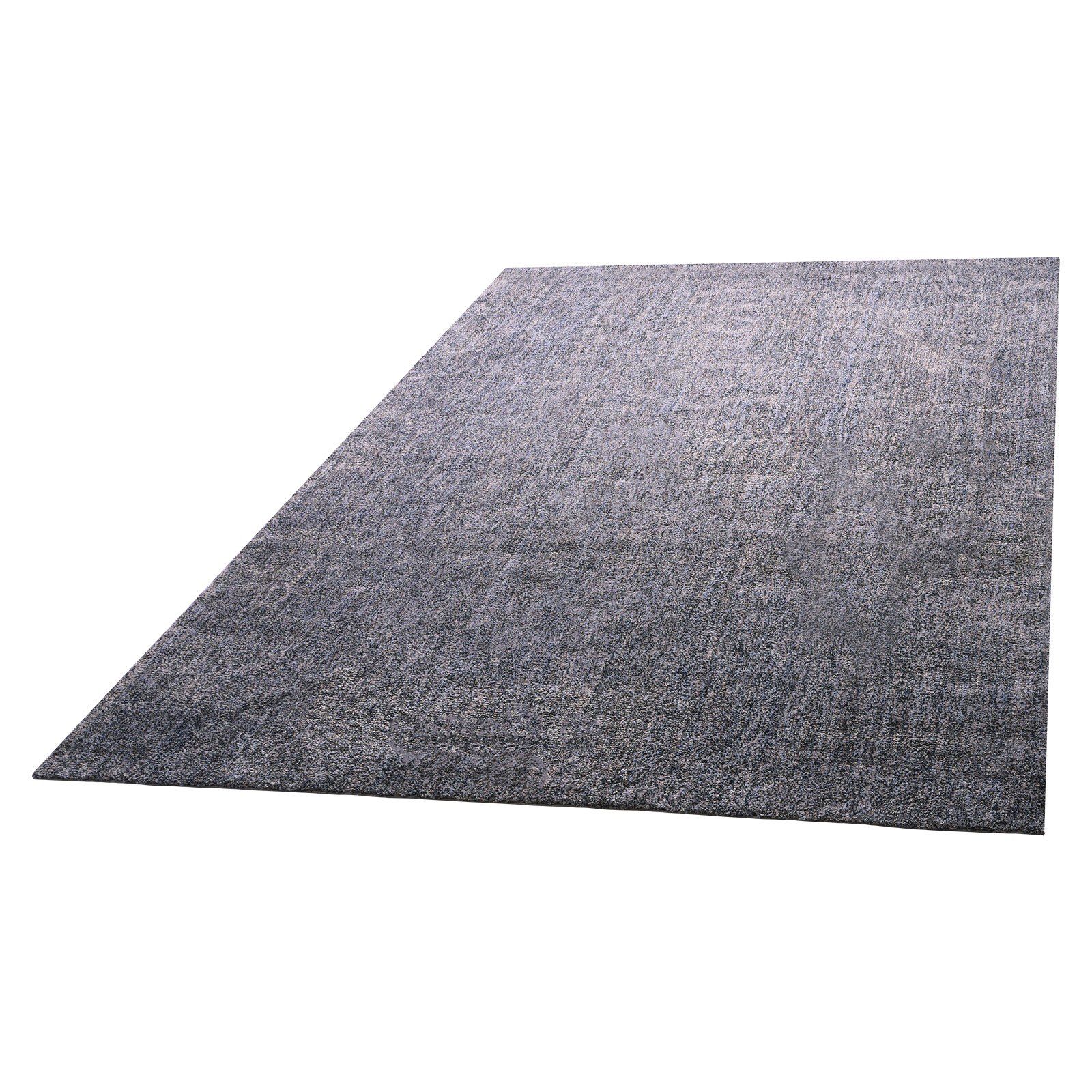 Indoor Plush Area Rugs, 2.74 x 3.66 m Plush Carpet, Area Rugs Furry with Long Plushs Pile, Thick & Durable High-Pile Rug for High-Traffic Areas, Non-Shedding & Non-Slip Backing, Blue-Gray - Image 1