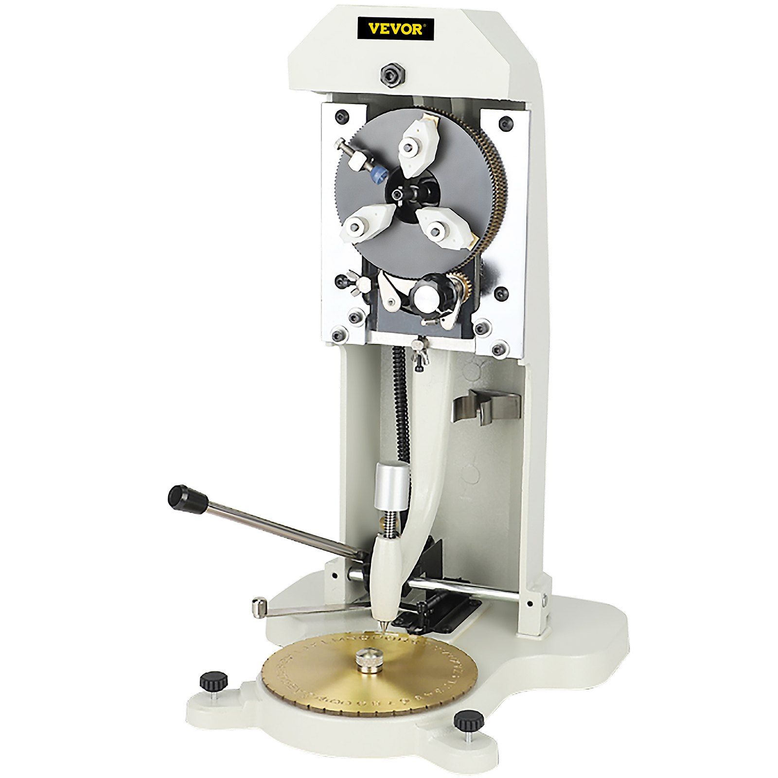 Inside Ring Engraver, Double Sided Dial Ring Engraver Stamper, 1.5mm-2.0mm Character Letter Block Ring Engraving Machine, Aluminum Alloy Body, with 3 Clamps, for Jewelry Rings Inner Engraving - Image 1
